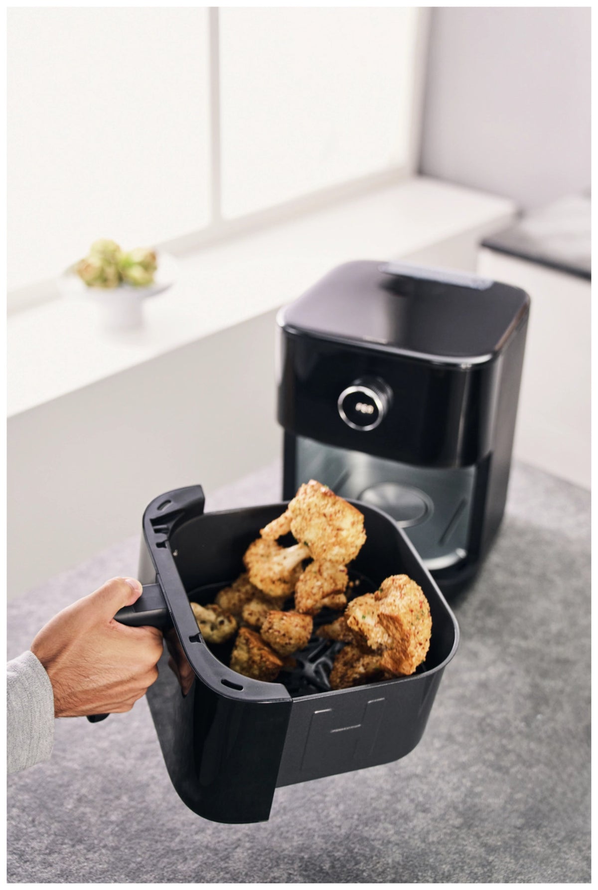Enfinigy Heissluftfritteuse 6l in Schwarz präsentiert im Onlineshop von KAQTU Design AG. Küchengerät ist von Zwilling