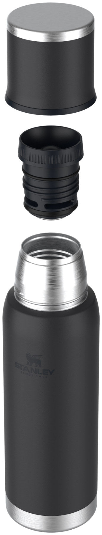Adventure To-Go Food Jar 0.53l frost in Schwarz präsentiert im Onlineshop von KAQTU Design AG. Snackbox ist von Stanley