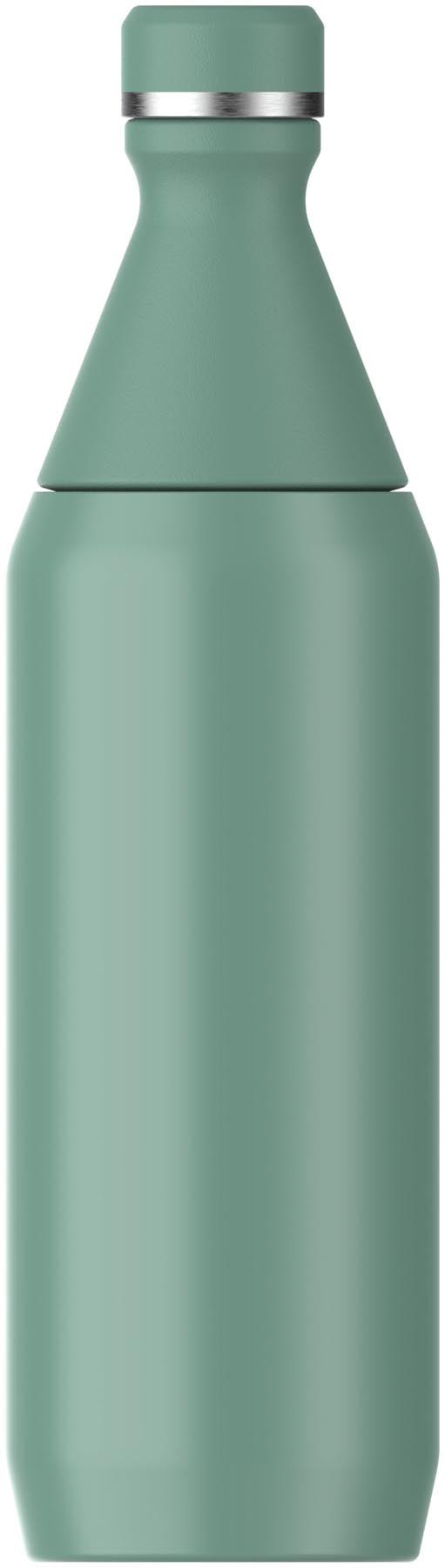 Elegante Thermosflasche in frischem Frühlingsgrün, 0.6l, ideal für unterwegs. Hochwertige Stanley-Qualität für stilvolle Hydration.