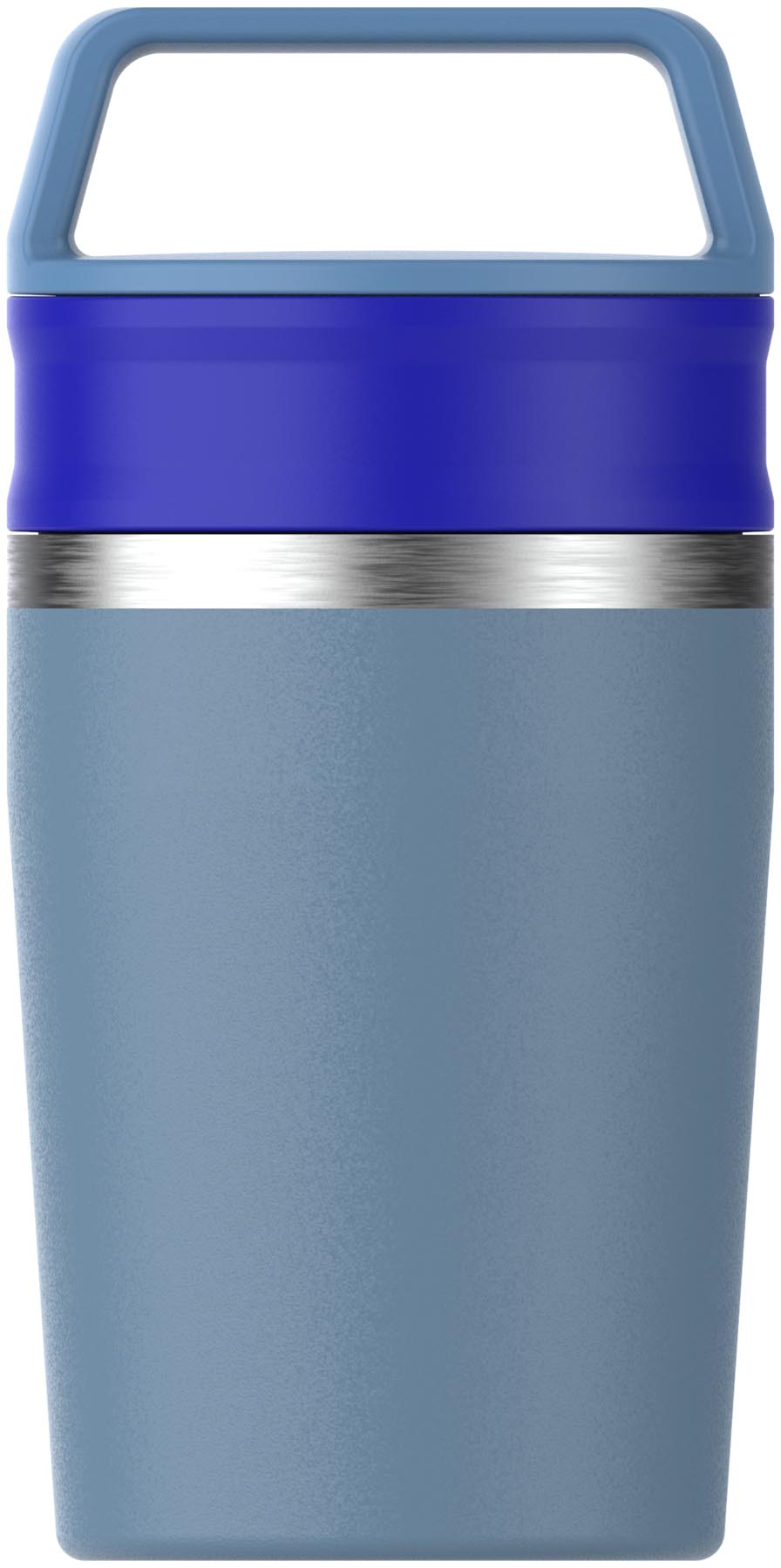 Stylischer blauer Café-To-Go Travel Mug von Stanley, ideal für unterwegs, mit 0.23l Fassungsvermögen und modernem Design.
