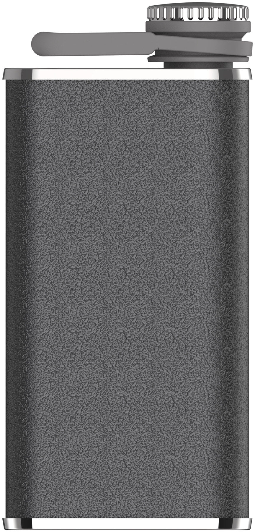Easy-Fill Wide Mouth Flask 0.23l hammertone black in Schwarz präsentiert im Onlineshop von KAQTU Design AG. Thermosflasche ist von Stanley