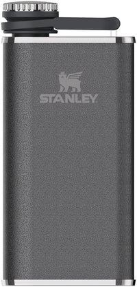 Easy-Fill Wide Mouth Flask 0.23l hammertone black