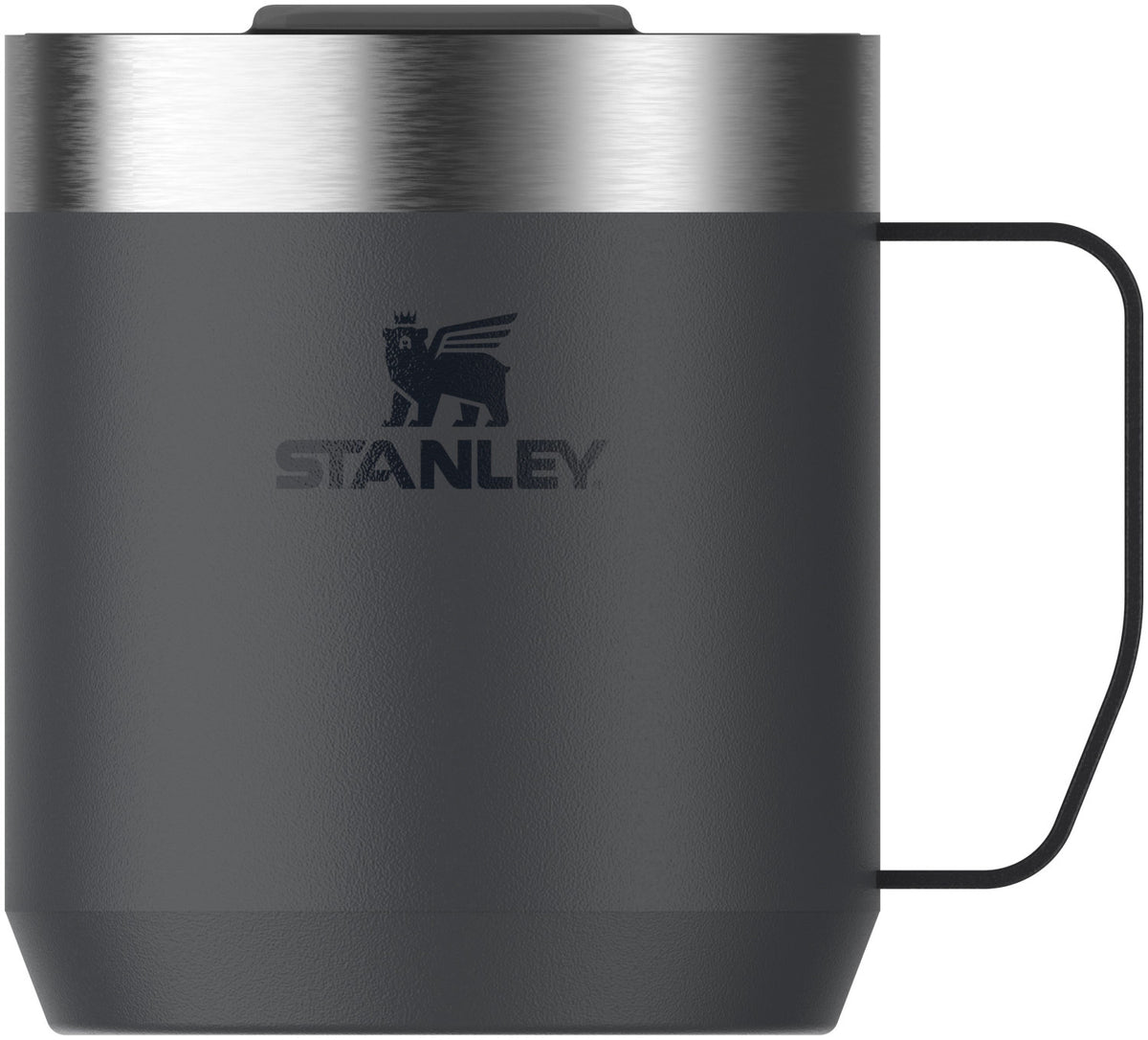 Everyday Camp Mug 0.35l black 2.0 in Schwarz präsentiert im Onlineshop von KAQTU Design AG. Thermosflasche ist von Stanley