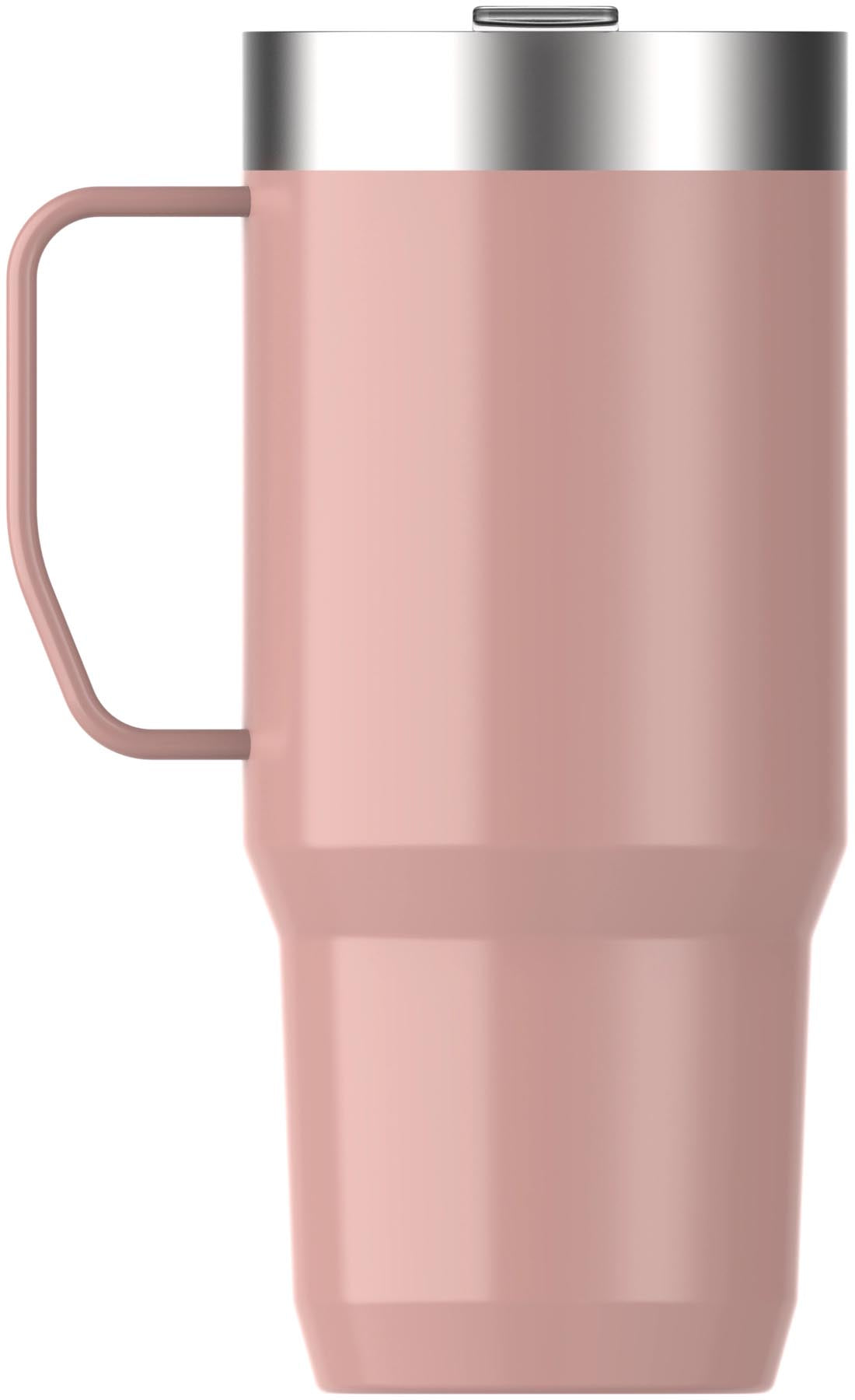 Eleganter Everyday Suburban Mug in Peach Rose Gloss von Stanley, ideal für heiße und kalte Getränke, perfekt für den Alltag.