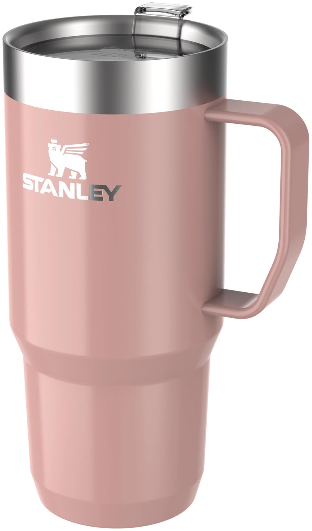 Stylischer Stanley Everyday Suburban Mug in sanftem Peach Rose Gloss, ideal für unterwegs und für alle Getränke, die du liebst.