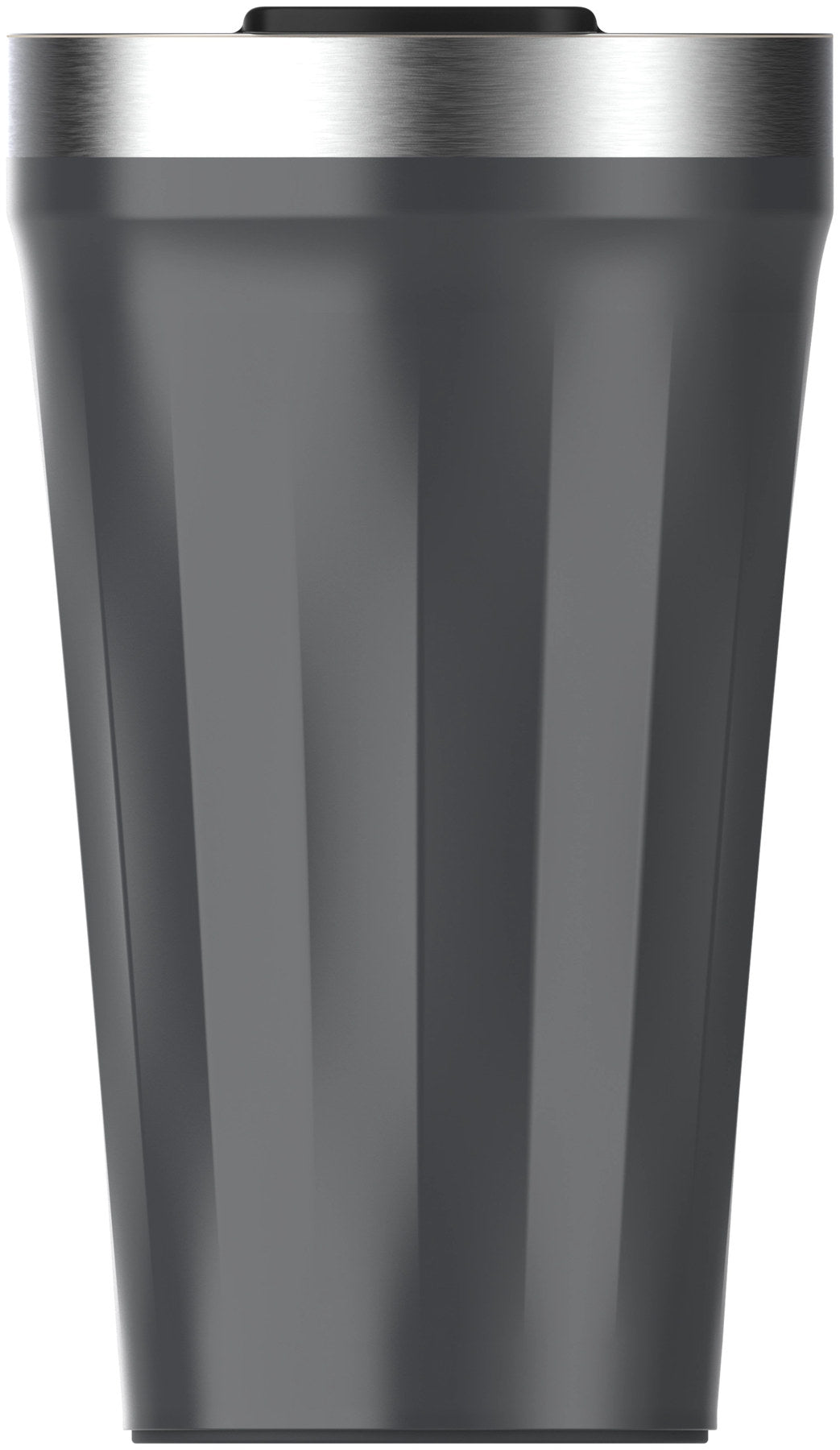 Everyday Tumbler TXT 0.47l black gloss in Schwarz präsentiert im Onlineshop von KAQTU Design AG. Thermosflasche ist von Stanley