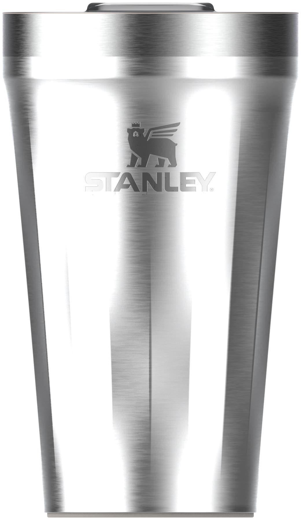Everyday Tumbler TXT 0.47l stainless stell ash in Grau präsentiert im Onlineshop von KAQTU Design AG. Aufbewahrungsbehälter ist von Stanley