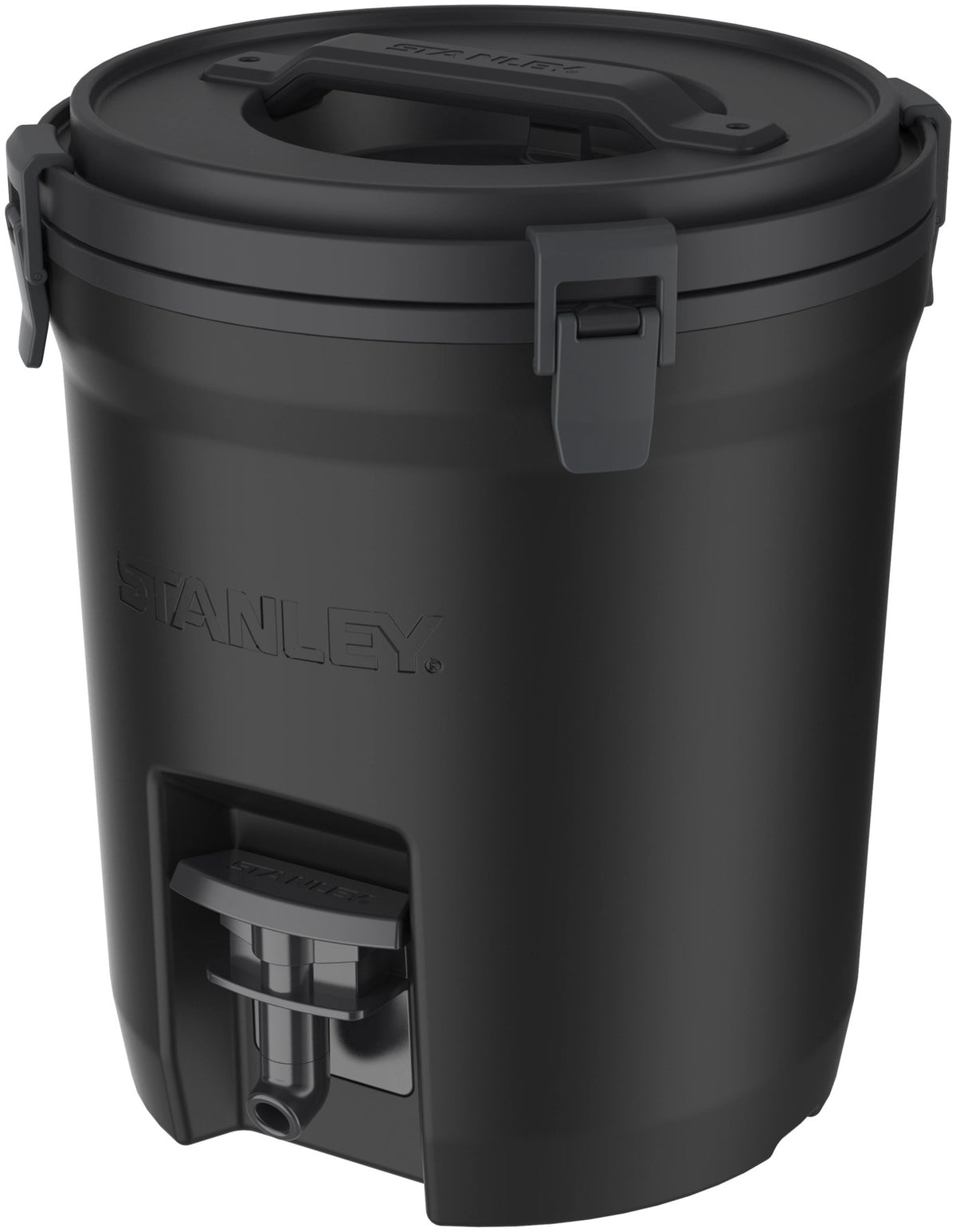 Fast-Flow Getränkespender 7.5l black 2.0 in Schwarz präsentiert im Onlineshop von KAQTU Design AG. Thermosflasche ist von Stanley