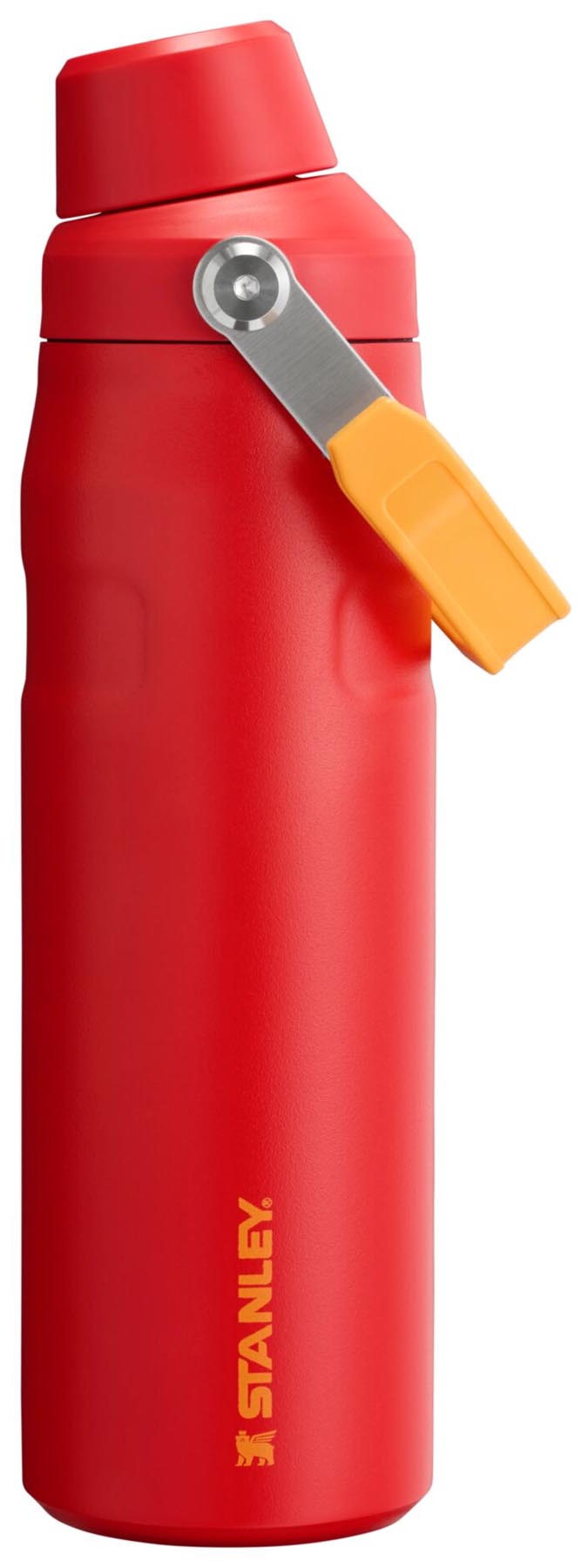 IceFlow Fast Flow Flasche 0.7l chili in Rot präsentiert im Onlineshop von KAQTU Design AG. Aufbewahrungsbehälter ist von Stanley