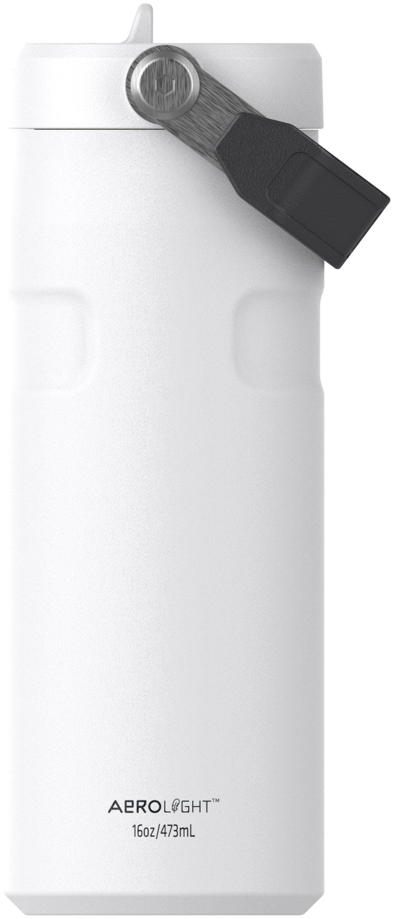 IceFlow Flip Straw Flasche 0.47l chalk in Weiss präsentiert im Onlineshop von KAQTU Design AG. Thermosflasche ist von Stanley