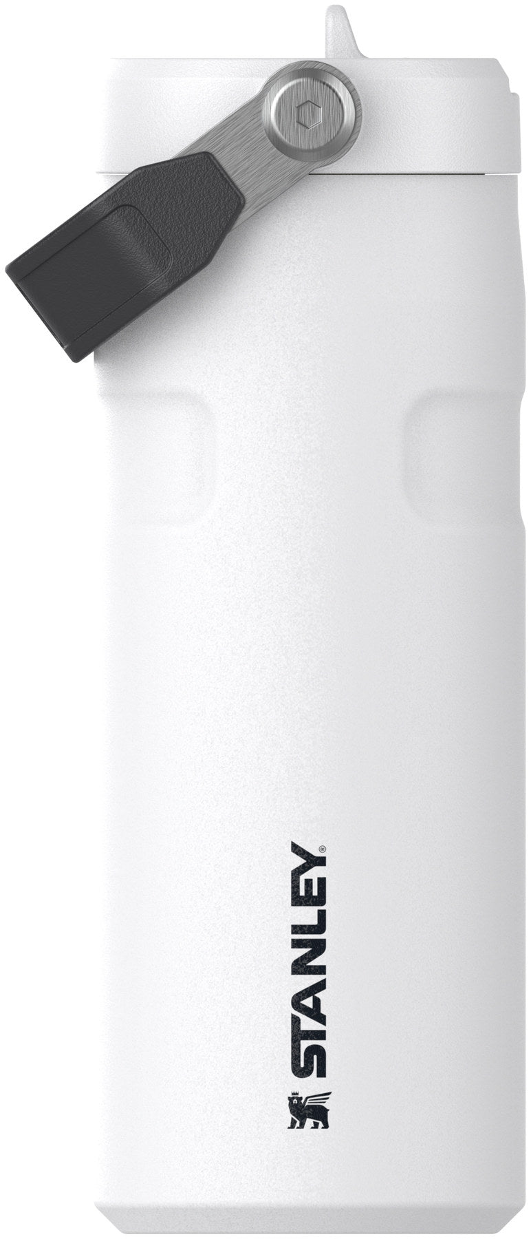 IceFlow Flip Straw Flasche 0.47l chalk in Weiss präsentiert im Onlineshop von KAQTU Design AG. Thermosflasche ist von Stanley