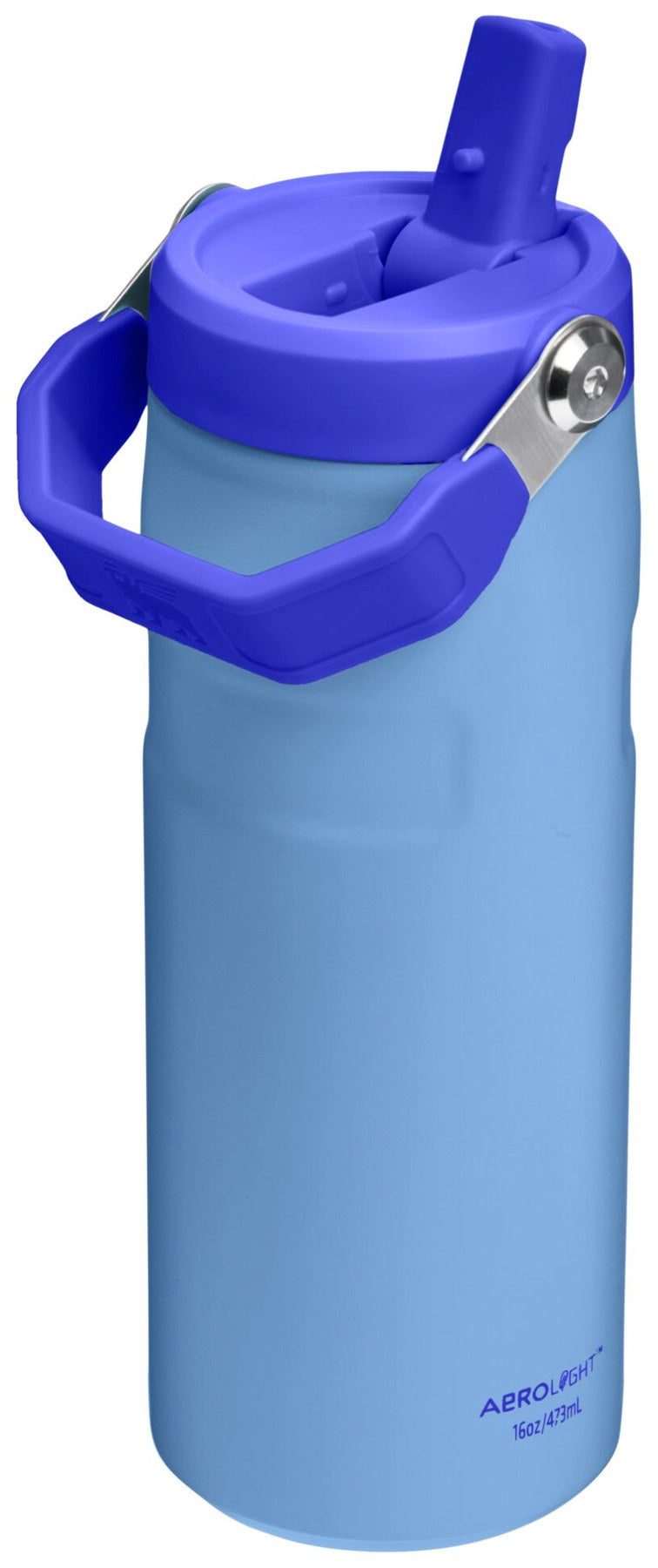 IceFlow Flip Straw Flasche 0.47l blue sky in Blau präsentiert im Onlineshop von KAQTU Design AG. Thermosflasche ist von Stanley