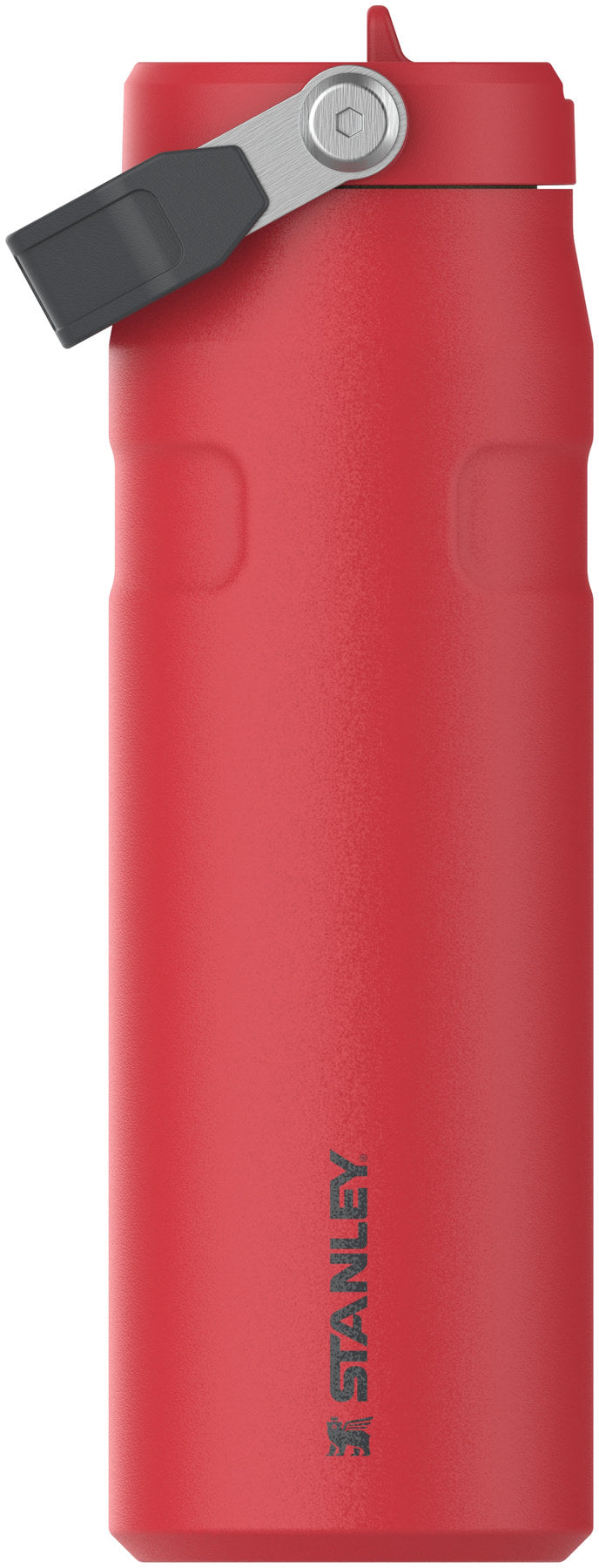 IceFlow Flip Straw Flasche 0.7l chili black in Schwarz präsentiert im Onlineshop von KAQTU Design AG. Thermosflasche ist von Stanley