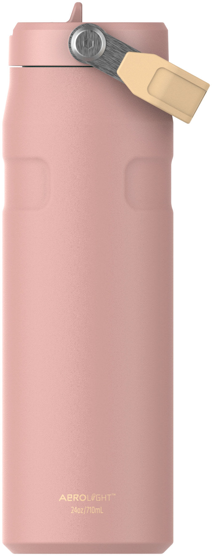 IceFlow Flip Straw Flasche 0.7l peach rose in Pink präsentiert im Onlineshop von KAQTU Design AG. Thermosflasche ist von Stanley