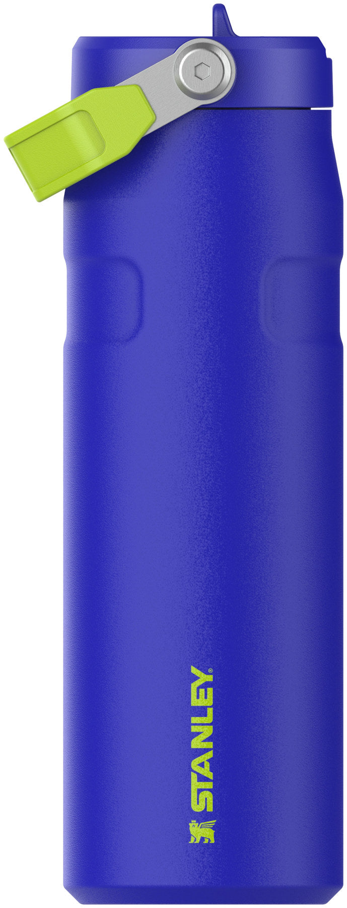 IceFlow Flip Straw Flasche 0.7l cobalt chartreuse in Blau präsentiert im Onlineshop von KAQTU Design AG. Thermosflasche ist von Stanley
