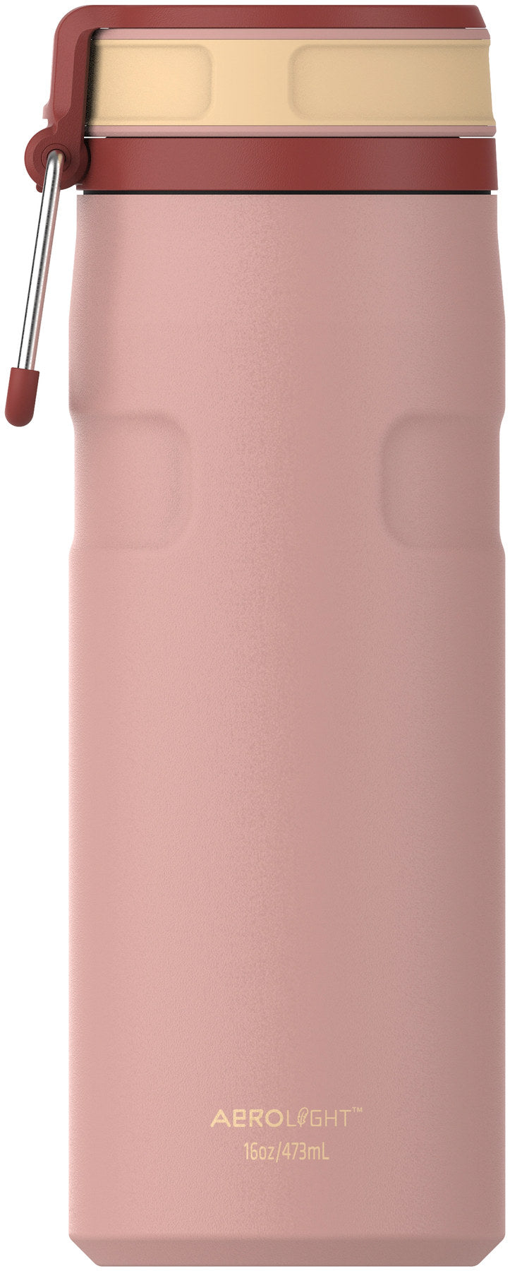 IceFlow Twist Flip Flasche 0.47l peach rose in Pink präsentiert im Onlineshop von KAQTU Design AG. Thermosflasche ist von Stanley