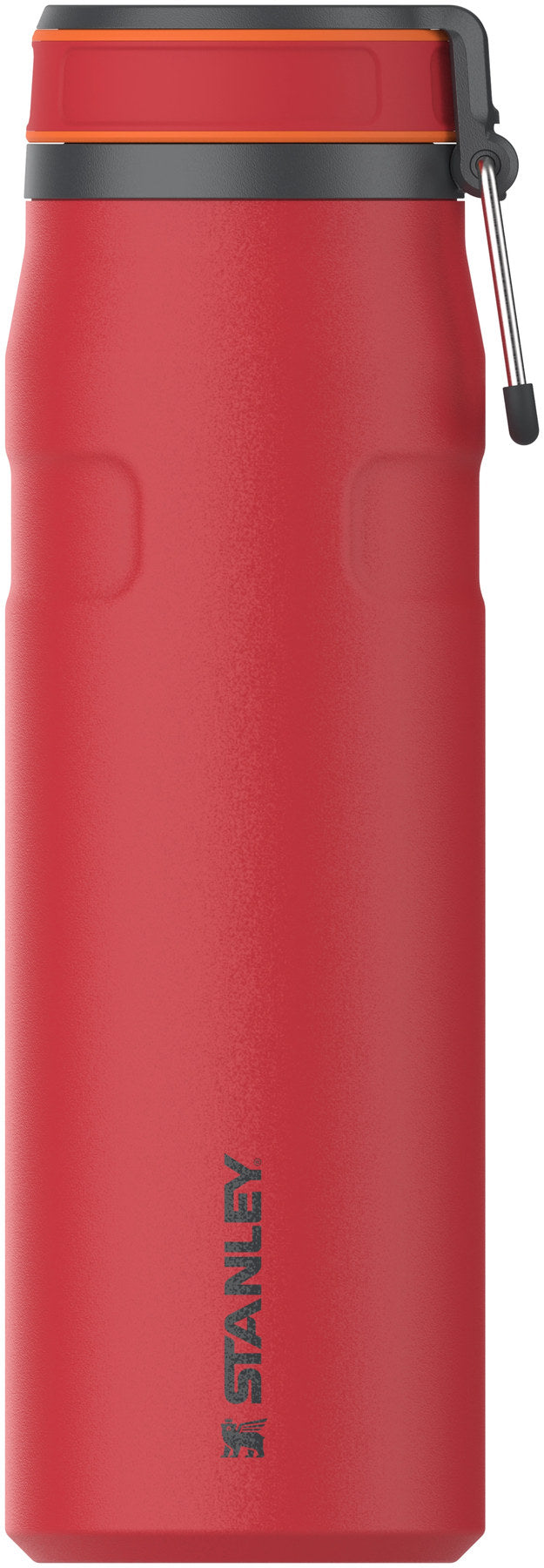IceFlow Twist Flip Flasche 0.7l chili black in Schwarz präsentiert im Onlineshop von KAQTU Design AG. Thermosflasche ist von Stanley