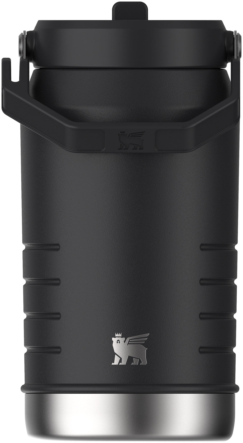 IceFlow Flip Straw Getränkespender 1.9l black 2.0 in Schwarz präsentiert im Onlineshop von KAQTU Design AG. Thermosflasche ist von Stanley