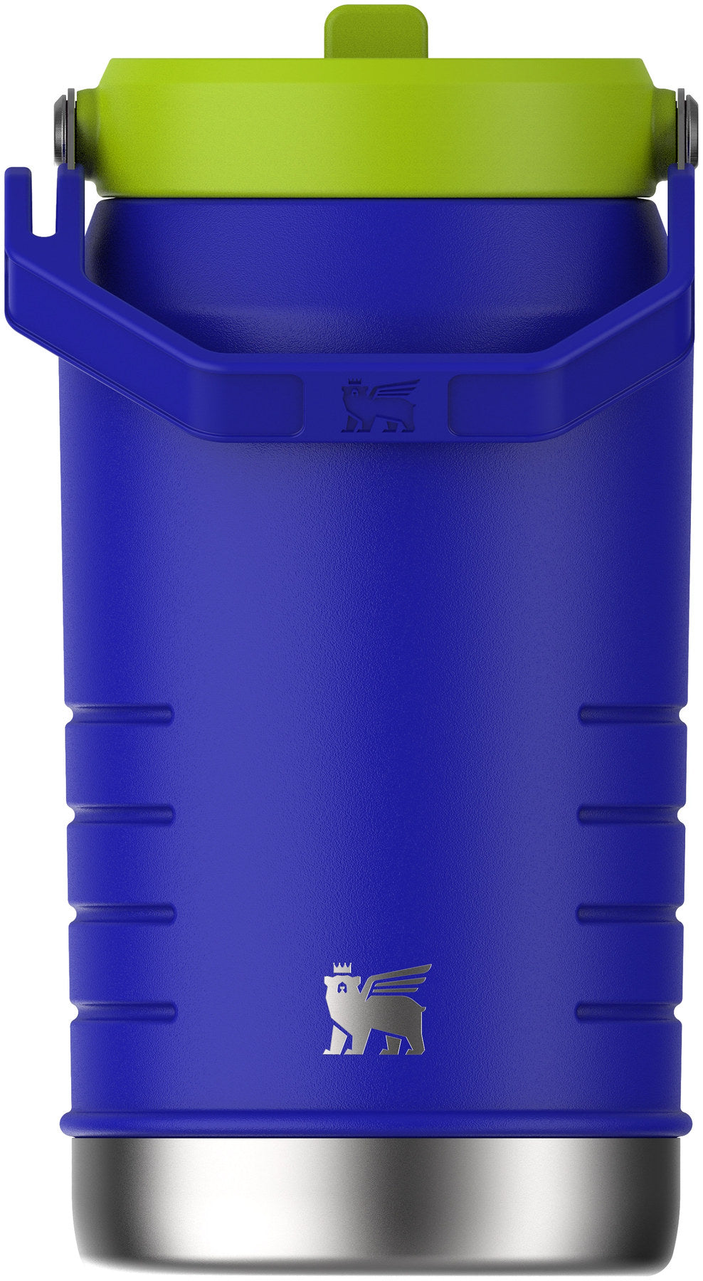 IceFlow Flip Straw Getränkespender 1.9l cobalt chartreuse in Blau präsentiert im Onlineshop von KAQTU Design AG. Thermosflasche ist von Stanley
