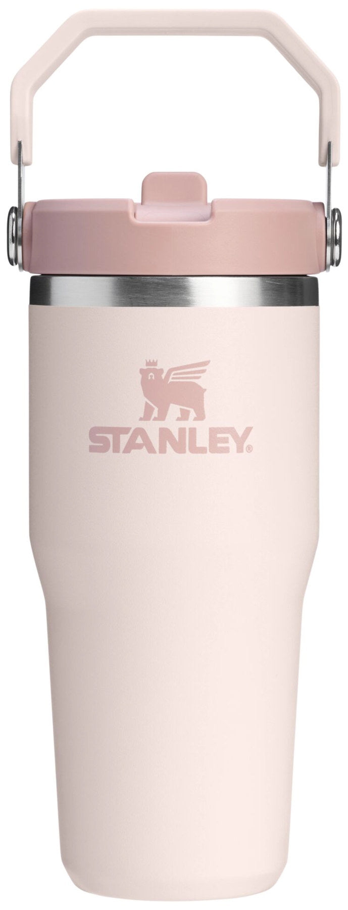 IceFlow Flip Straw Becher 0.41l rose quartz in Pink präsentiert im Onlineshop von KAQTU Design AG. Thermosflasche ist von Stanley