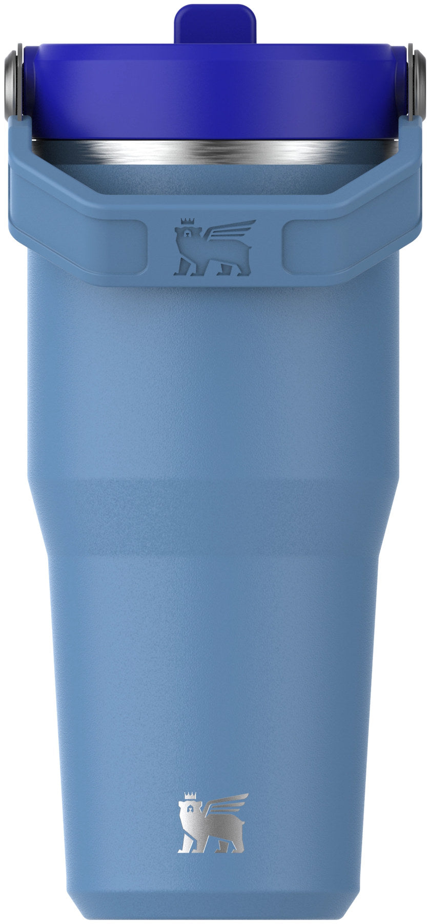 IceFlow Flip Straw Becher 0.41l blue sky in Blau präsentiert im Onlineshop von KAQTU Design AG. Thermosflasche ist von Stanley