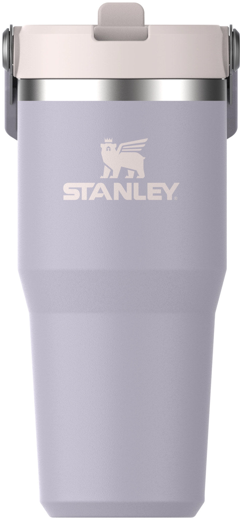 IceFlow Flip Straw Becher 0.41l purple dust in Violett präsentiert im Onlineshop von KAQTU Design AG. Thermosflasche ist von Stanley