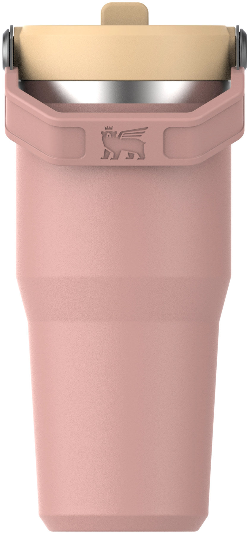 IceFlow Flip Straw Becher 0.41l peach rose in Pink präsentiert im Onlineshop von KAQTU Design AG. Thermosflasche ist von Stanley