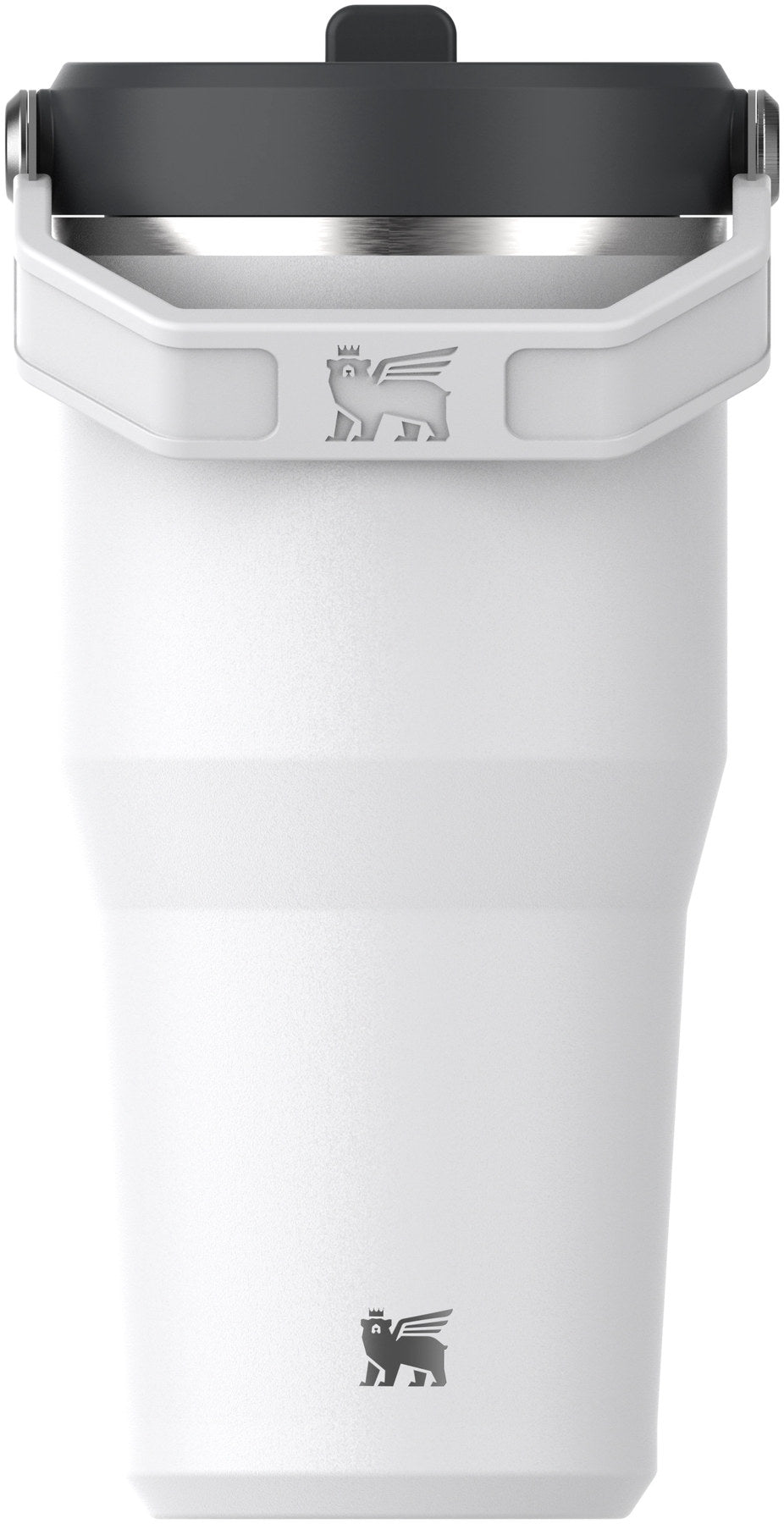 IceFlow Flip Straw Becher 0.6l chalk in Weiss präsentiert im Onlineshop von KAQTU Design AG. Thermosflasche ist von Stanley