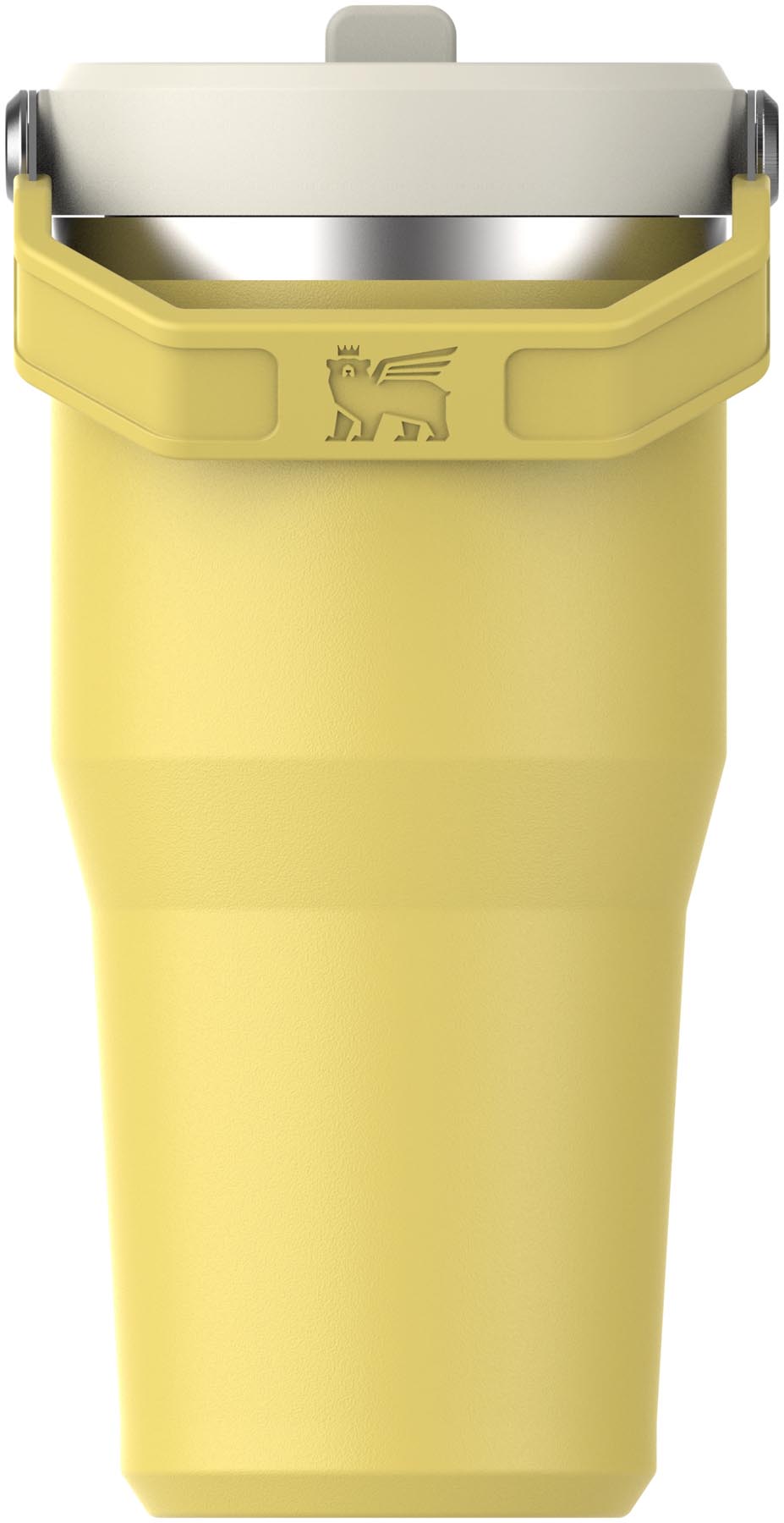 Modischer Stanley IceFlow Becher in Daffodil, 0.6l, ideal für kalte Getränke. Mit Flip Straw für unkompliziertes Trinken unterwegs.