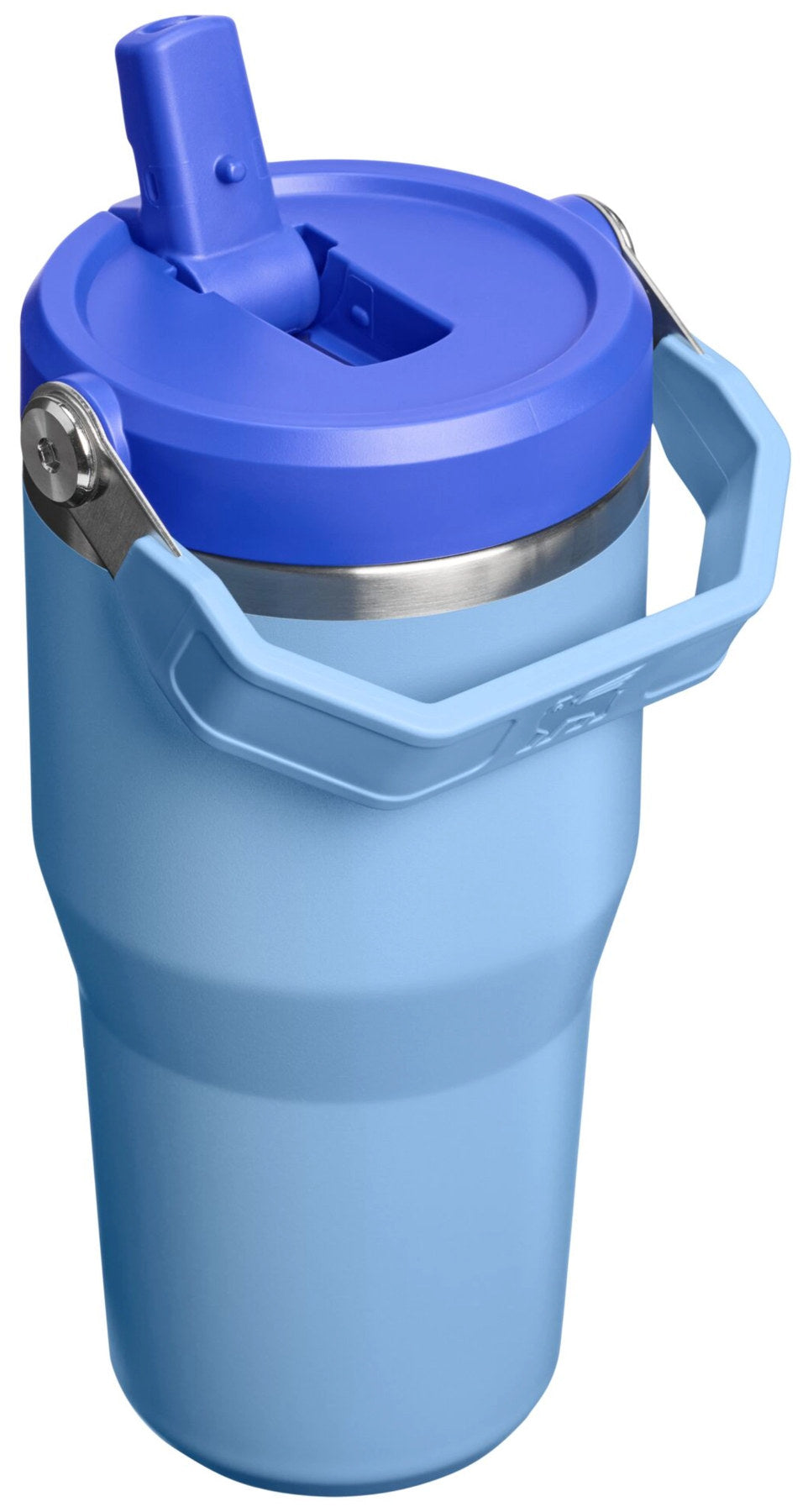 IceFlow Flip Straw Becher 0.6l blue sky in Blau präsentiert im Onlineshop von KAQTU Design AG. Thermosflasche ist von Stanley