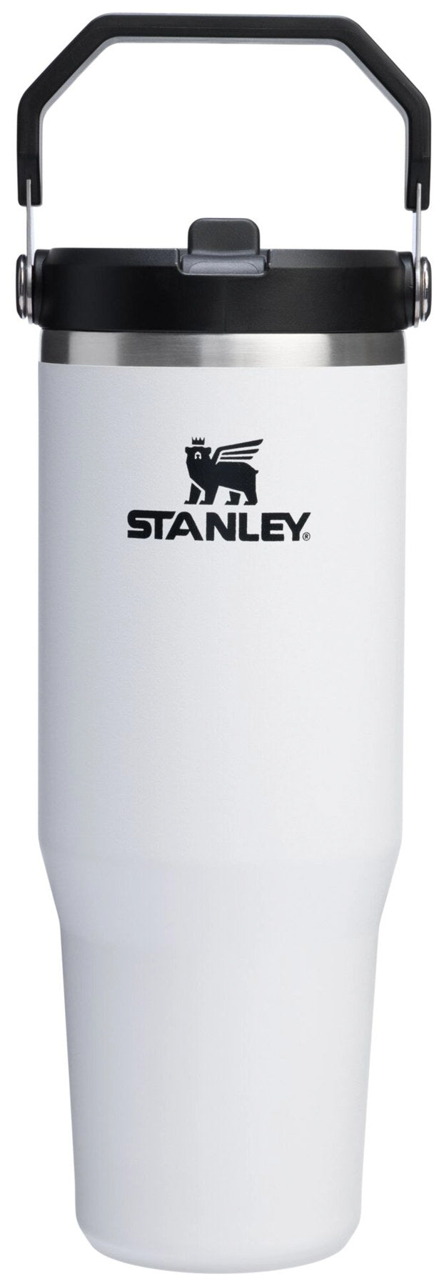 IceFlow Flip Straw Becher 0.89l chalk in Weiss präsentiert im Onlineshop von KAQTU Design AG. Thermosflasche ist von Stanley