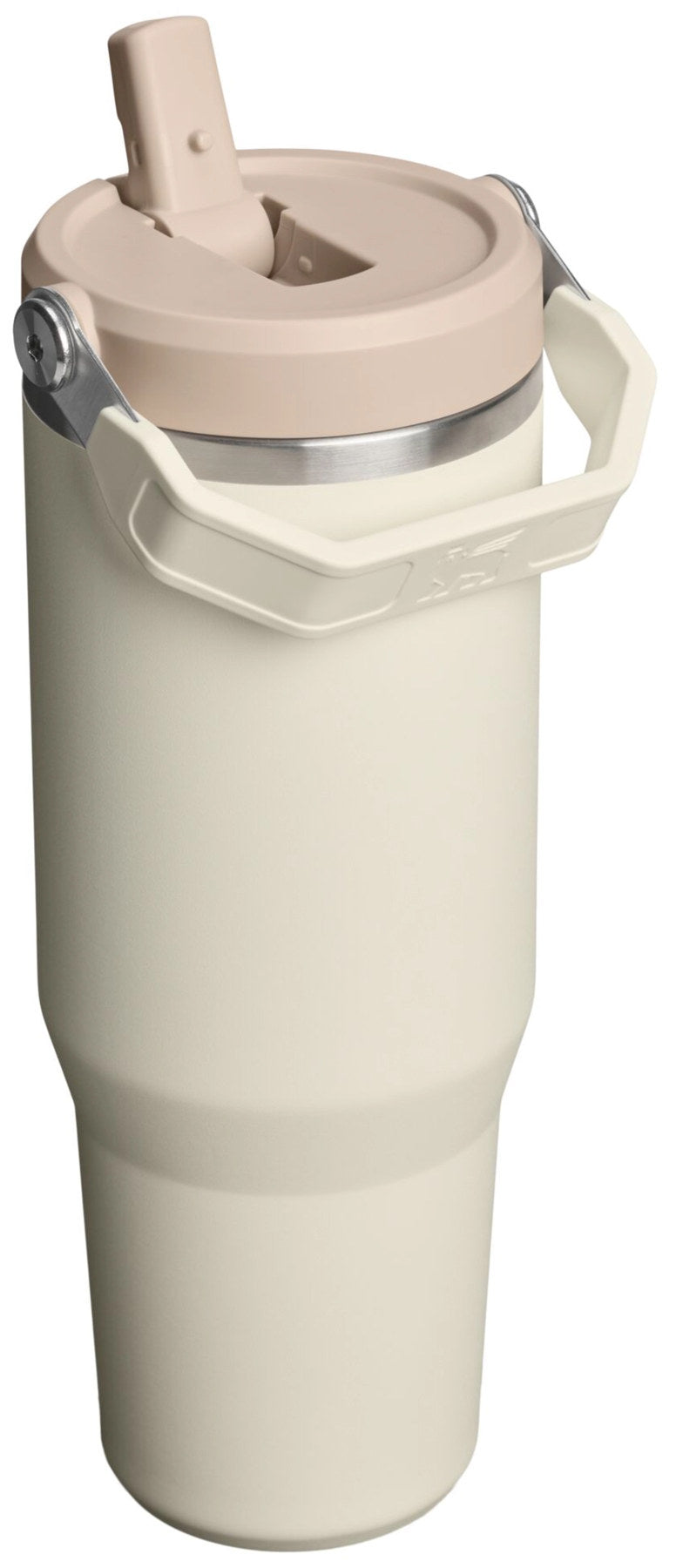 IceFlow Flip Straw Becher 0.89l cream in Blau präsentiert im Onlineshop von KAQTU Design AG. Thermosflasche ist von Stanley