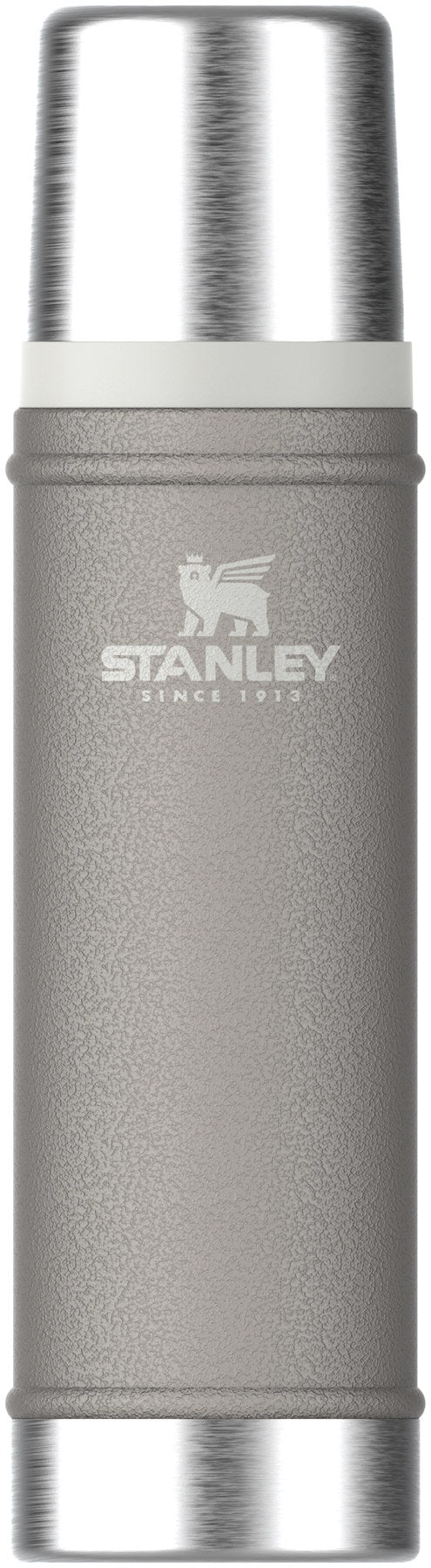 Legendary Classic Flasche 0.59l hammertone ash in Grau präsentiert im Onlineshop von KAQTU Design AG. Thermosflasche ist von Stanley