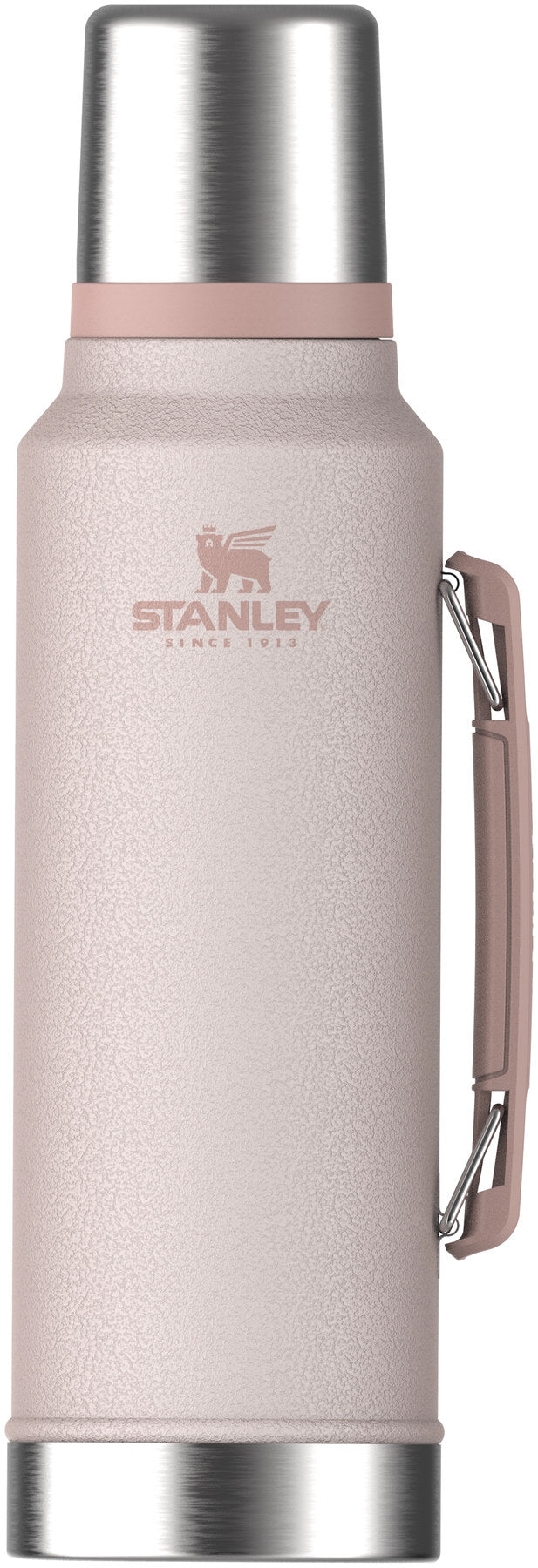 Legendary Classic Flasche 1.4l hammertone rose quartz in Pink präsentiert im Onlineshop von KAQTU Design AG. Thermosflasche ist von Stanley
