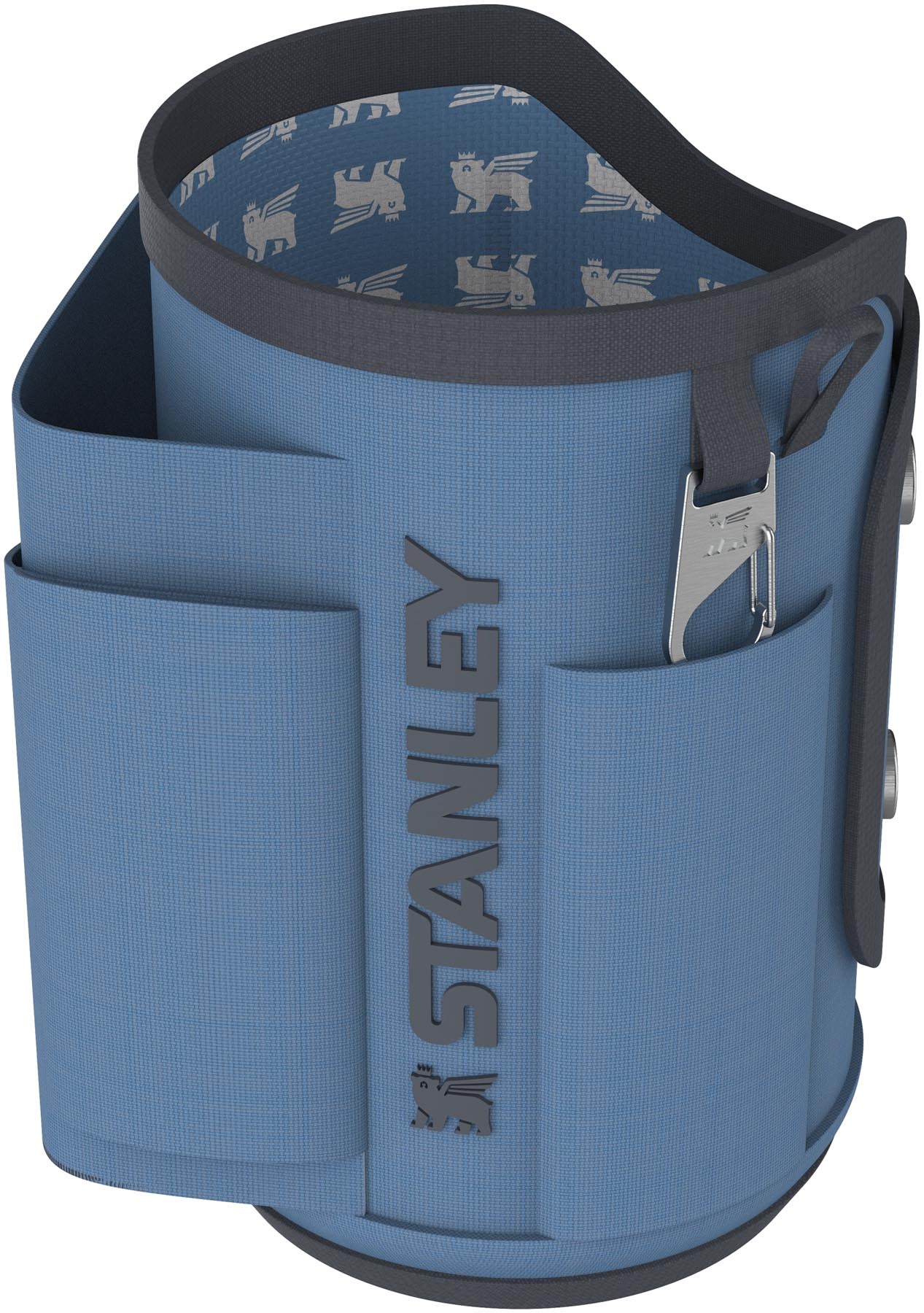 Stylische Stanley Thermosflasche in sanftem Himmelblau, 0.89l, ideal für unterwegs, sorgt für langanhaltende Frische Ihrer Getränke.