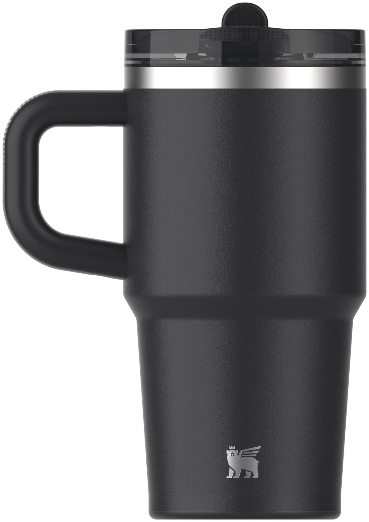 Quencher ProTour Flip Straw 0.59l black 2.0 in Schwarz präsentiert im Onlineshop von KAQTU Design AG. Thermosflasche ist von Stanley