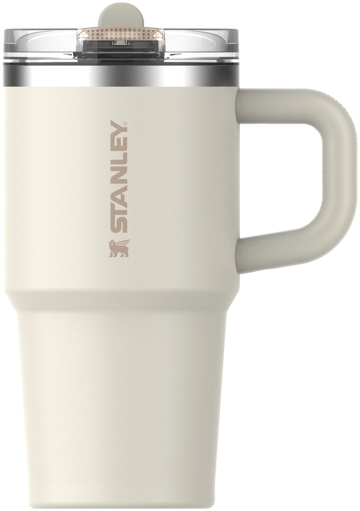 Quencher ProTour Flip Straw 0.59l cream in Blau präsentiert im Onlineshop von KAQTU Design AG. Thermosflasche ist von Stanley