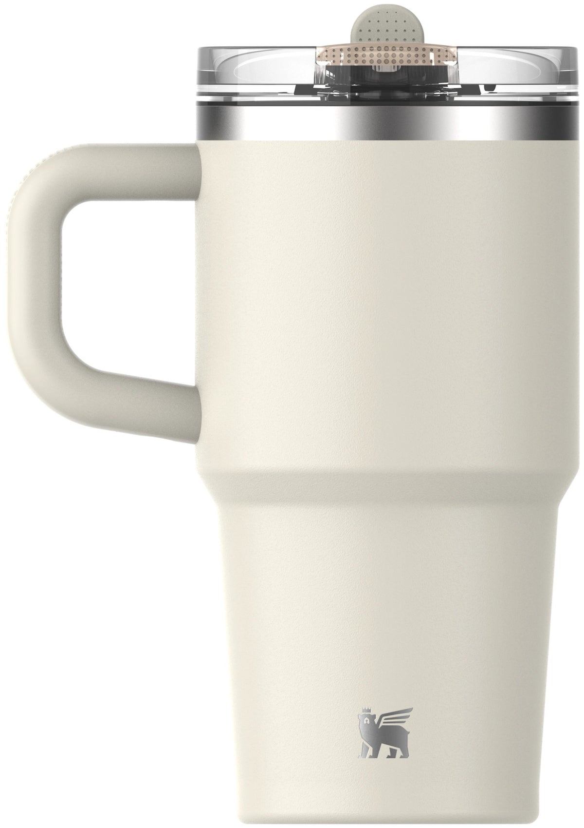 Quencher ProTour Flip Straw 0.59l cream in Blau präsentiert im Onlineshop von KAQTU Design AG. Thermosflasche ist von Stanley