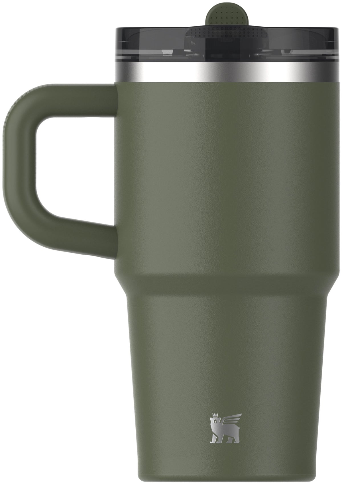 Quencher ProTour Flip Straw 0.59l dried pine in Grün präsentiert im Onlineshop von KAQTU Design AG. Thermosflasche ist von Stanley