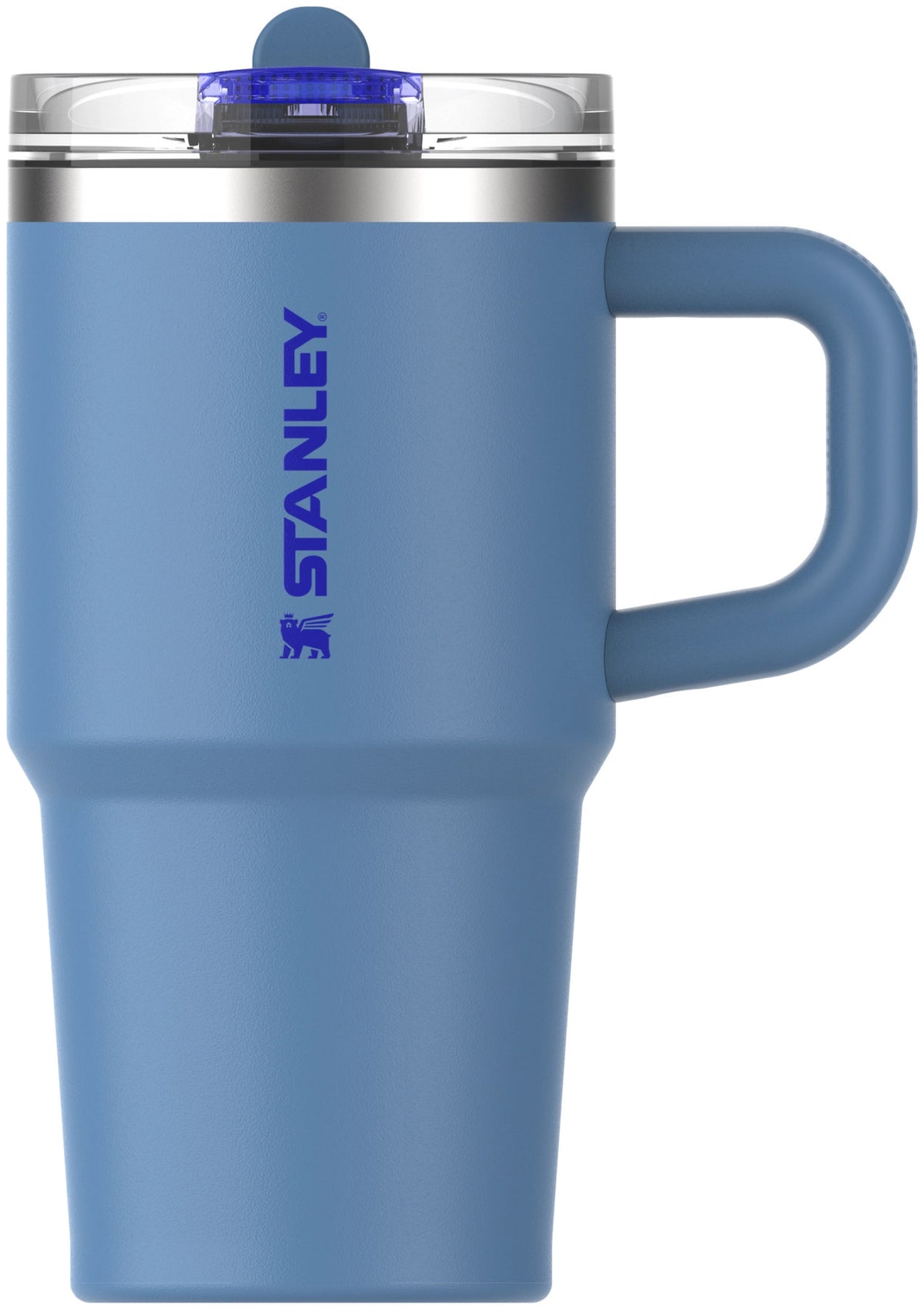 Quencher ProTour Flip Straw 0.59l blue sky in Blau präsentiert im Onlineshop von KAQTU Design AG. Thermosflasche ist von Stanley