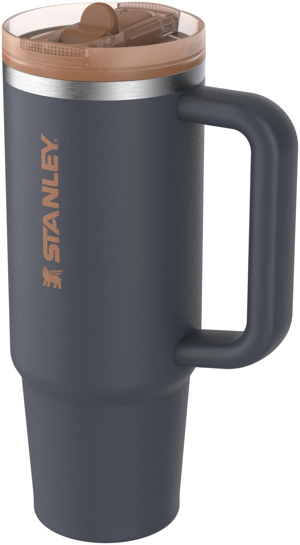 Moderne Stanley Quencher ProTour Thermosflasche in elegantem Twilight-Blau, 0.89l, perfekt für Hydration bei Outdoor-Abenteuern.