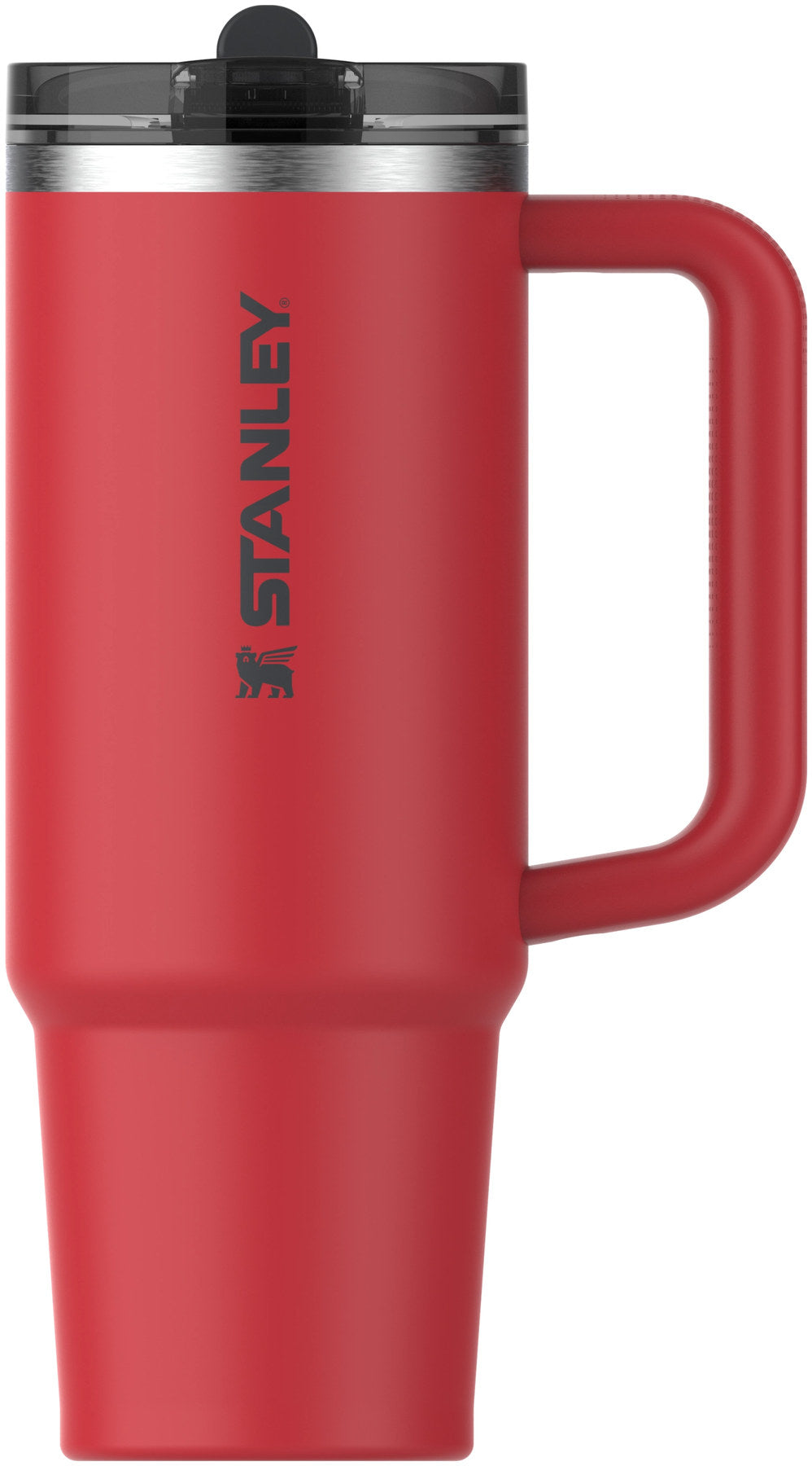 Quencher ProTour Flip Straw 0.89l chili black in Schwarz präsentiert im Onlineshop von KAQTU Design AG. Thermosflasche ist von Stanley