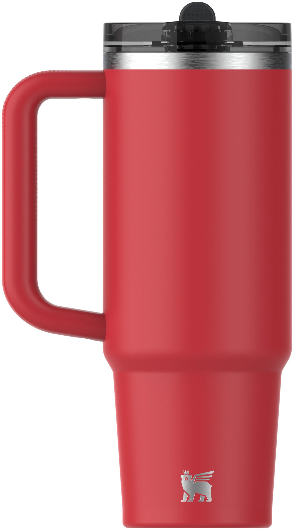 Quencher ProTour Flip Straw 0.89l chili black in Schwarz präsentiert im Onlineshop von KAQTU Design AG. Thermosflasche ist von Stanley