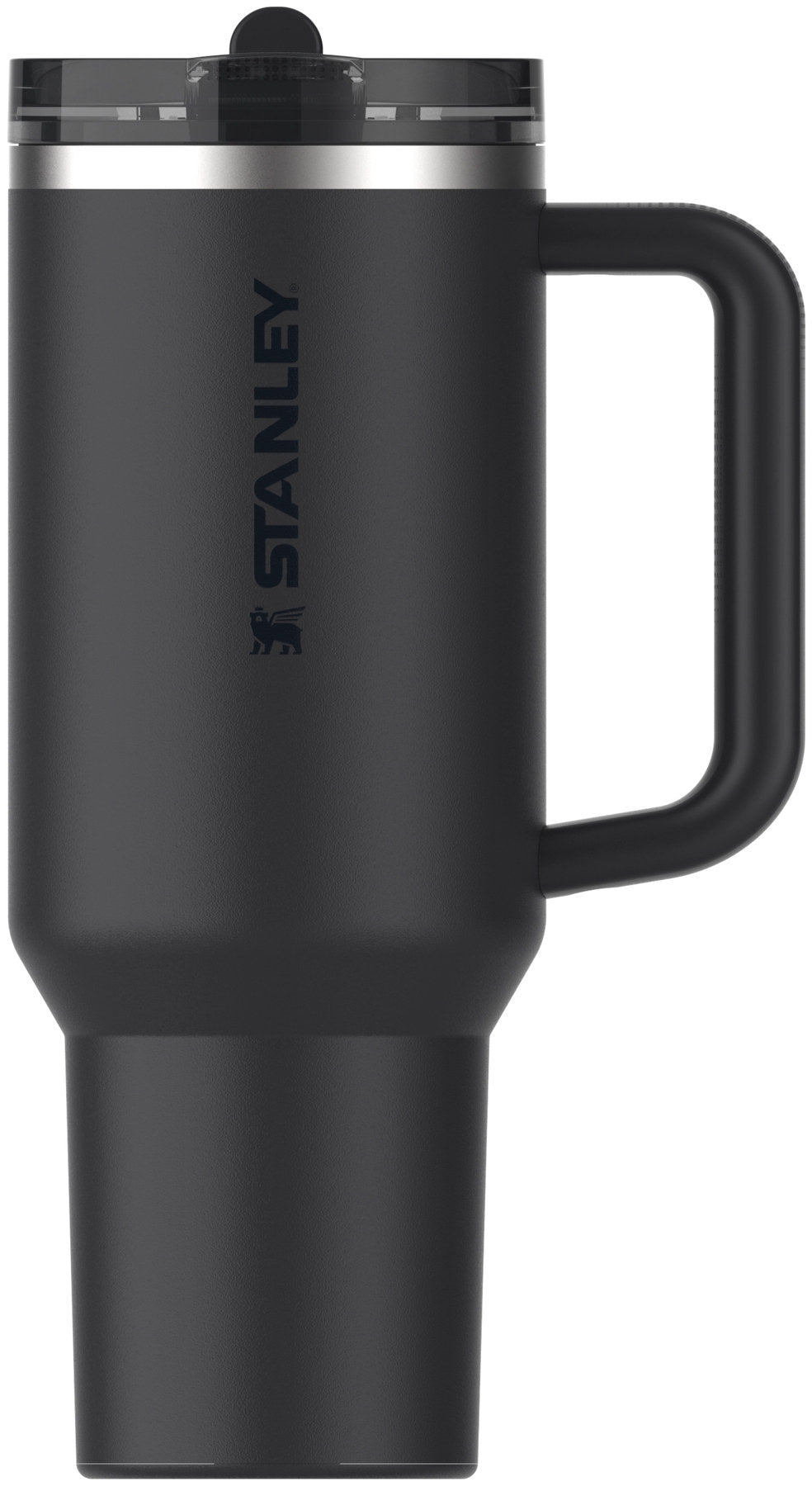 Quencher ProTour Flip Straw 1.18l black 2.0 in Schwarz präsentiert im Onlineshop von KAQTU Design AG. Thermosflasche ist von Stanley