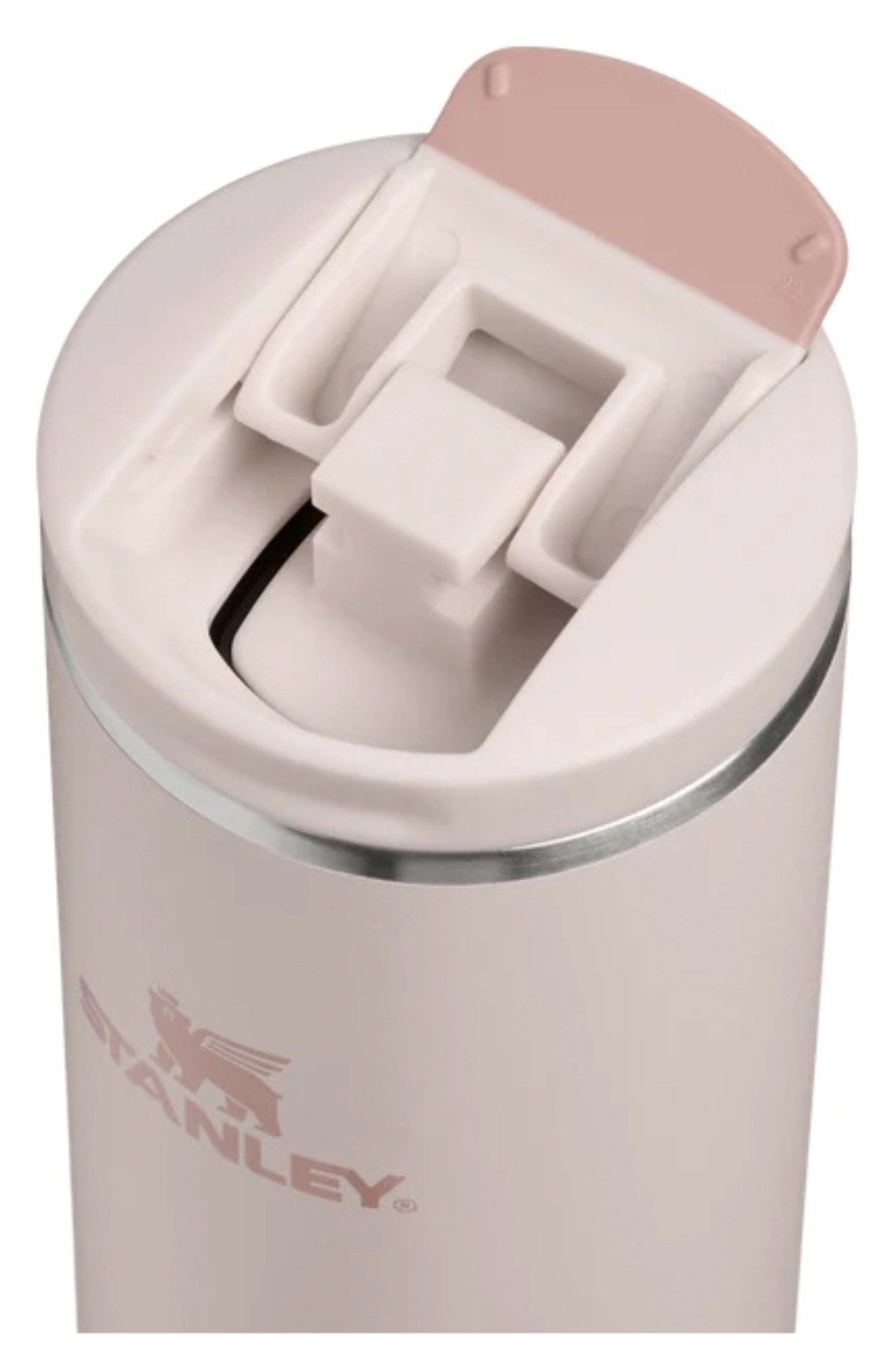 Transit Fliptop Becher 0.47l rose quartz in Pink präsentiert im Onlineshop von KAQTU Design AG. Thermosflasche ist von Stanley