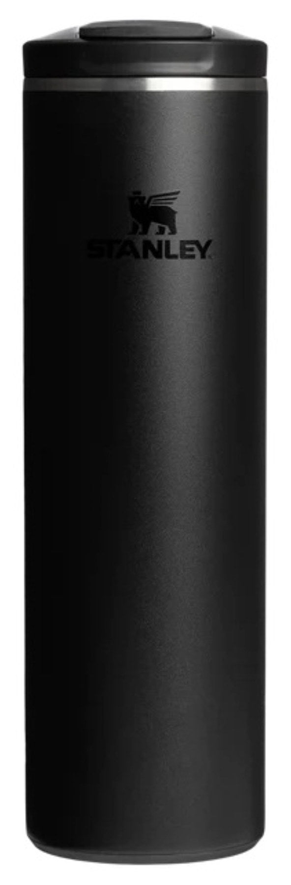 Transit FlipTop Becher 0.59l black 2.0 in Schwarz präsentiert im Onlineshop von KAQTU Design AG. Thermosflasche ist von Stanley