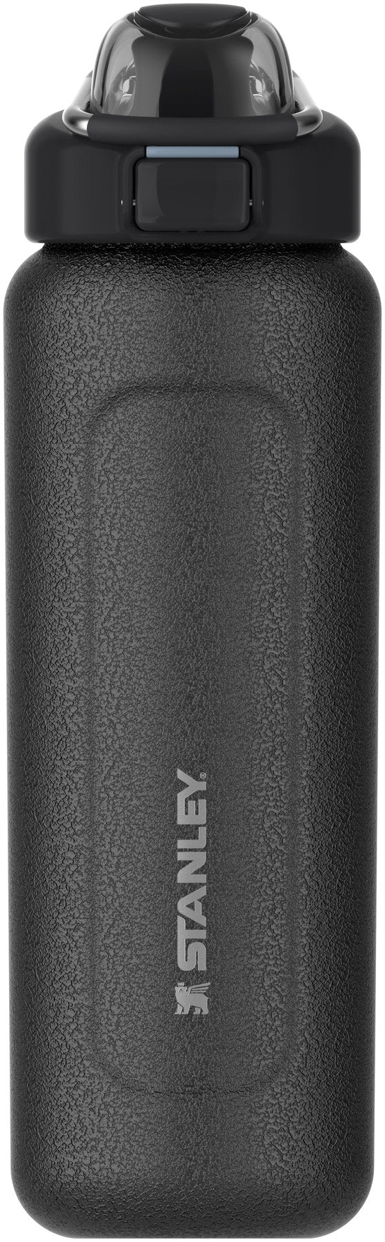 Wellspring Flasche 0.7l hammertone black in Schwarz präsentiert im Onlineshop von KAQTU Design AG. Thermosflasche ist von Stanley