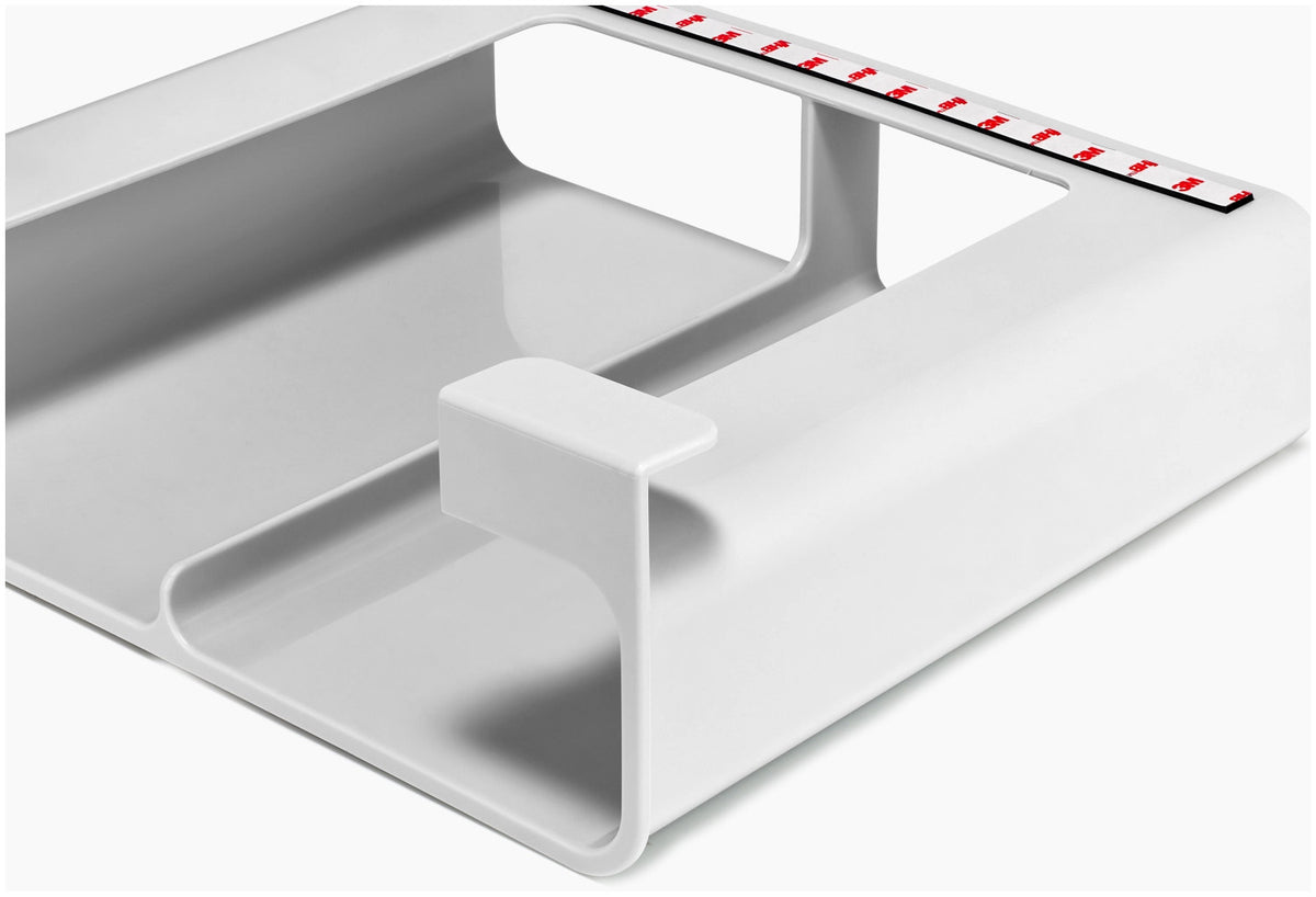 CupboardStore Küchenorganizer für Beutel recycl. Kunststoff in Grau präsentiert im Onlineshop von KAQTU Design AG. Küchenhelfer ist von Joseph Joseph