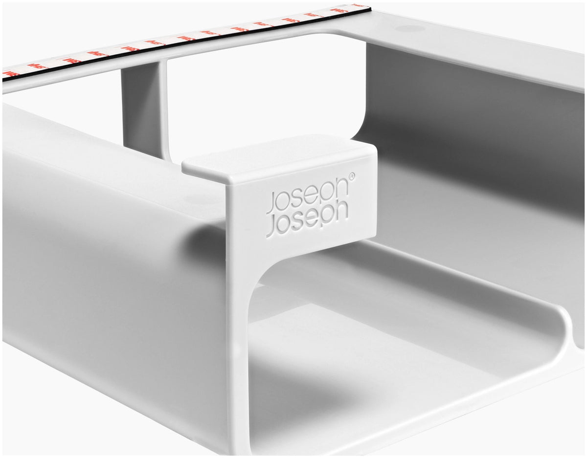 CupboardStore Küchenorganizer für Beutel recycl. Kunststoff in Grau präsentiert im Onlineshop von KAQTU Design AG. Küchenhelfer ist von Joseph Joseph