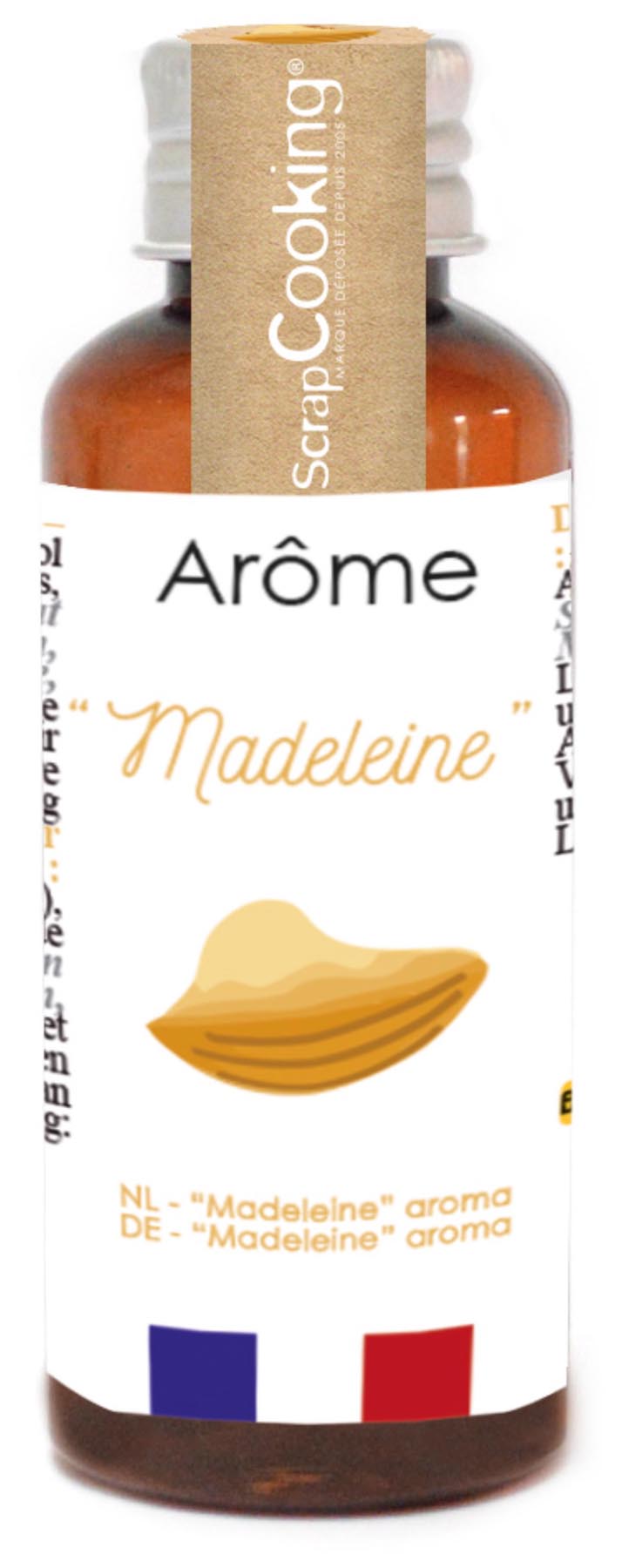 Natürliches Aroma Madelaine 40ml in  präsentiert im Onlineshop von KAQTU Design AG. Ersatzteil ist von Scrap Cooking